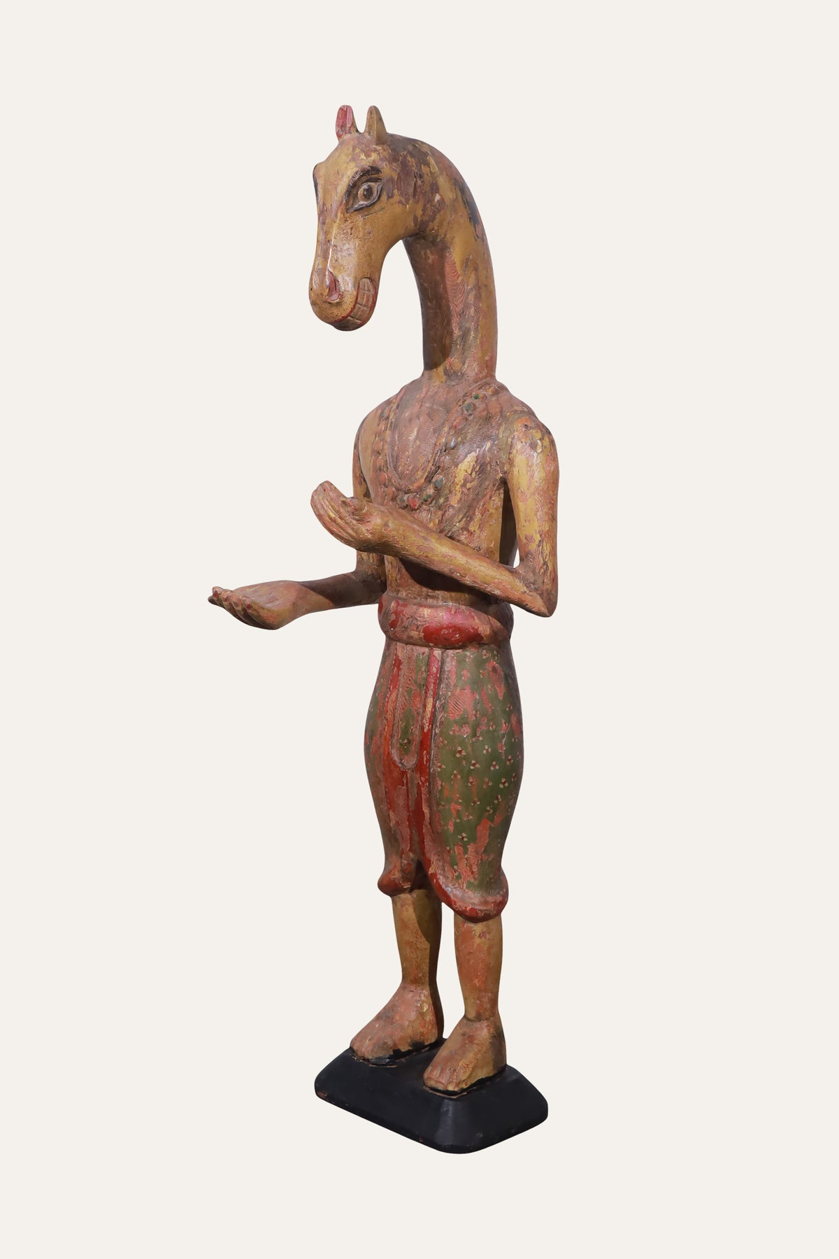 Hindu Mythology Figurine Tumburu Decorative Sculpture