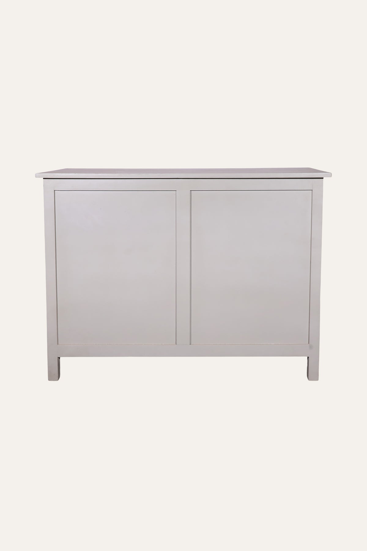 Muted Cream 4-Drawer Wooden Chest of Drawers for Office Spaces