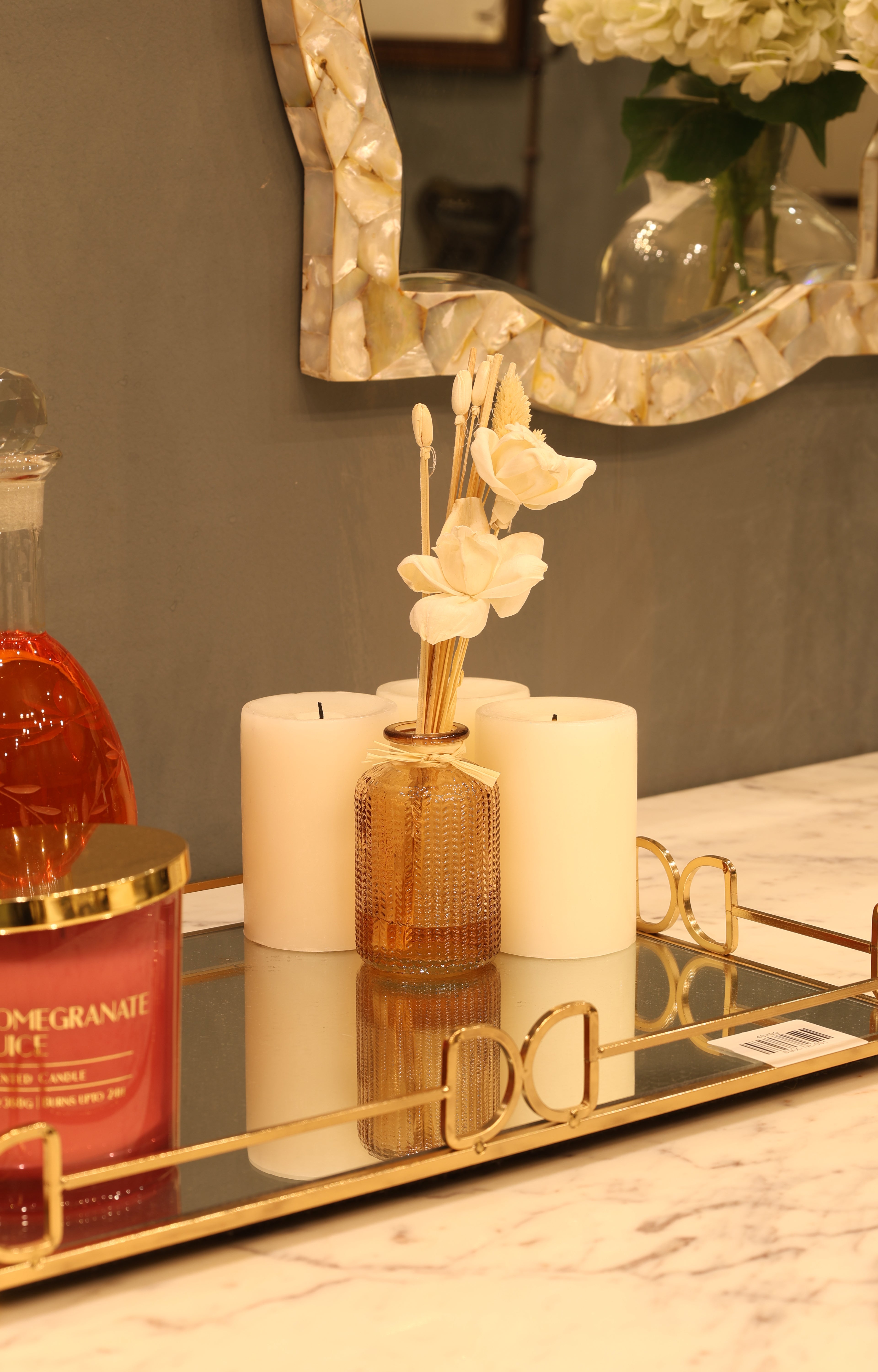Aroma Sola Peony Reed Diffuser