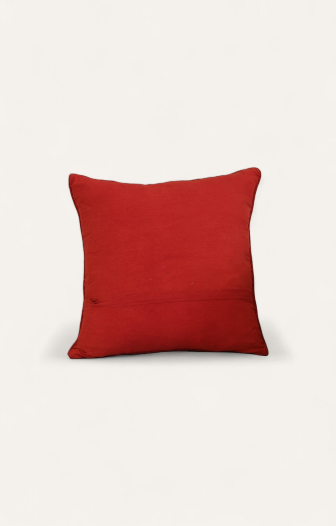 Red kilim cushion cover