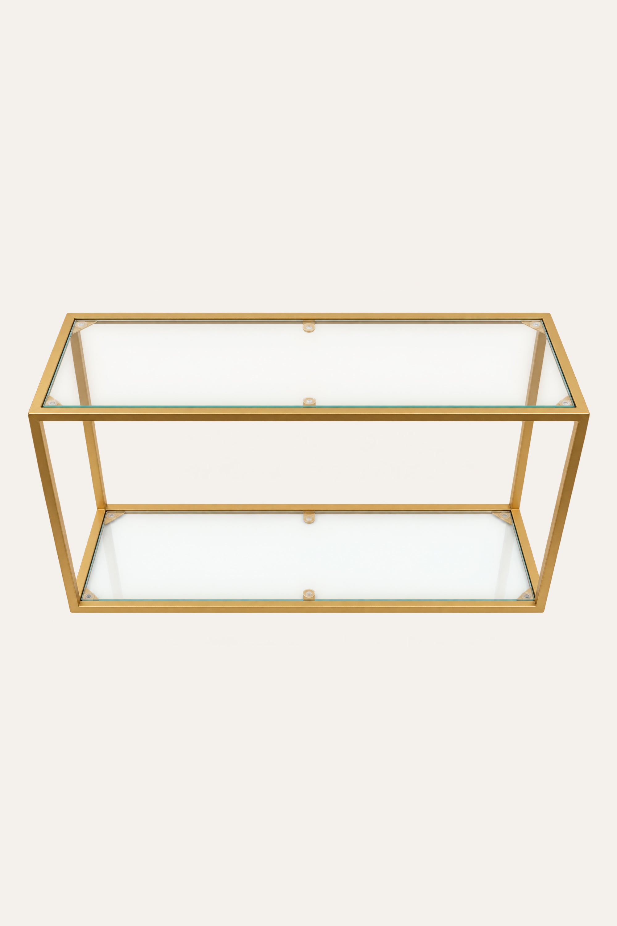Rectangular Metal Wall Shelf for Display Decor