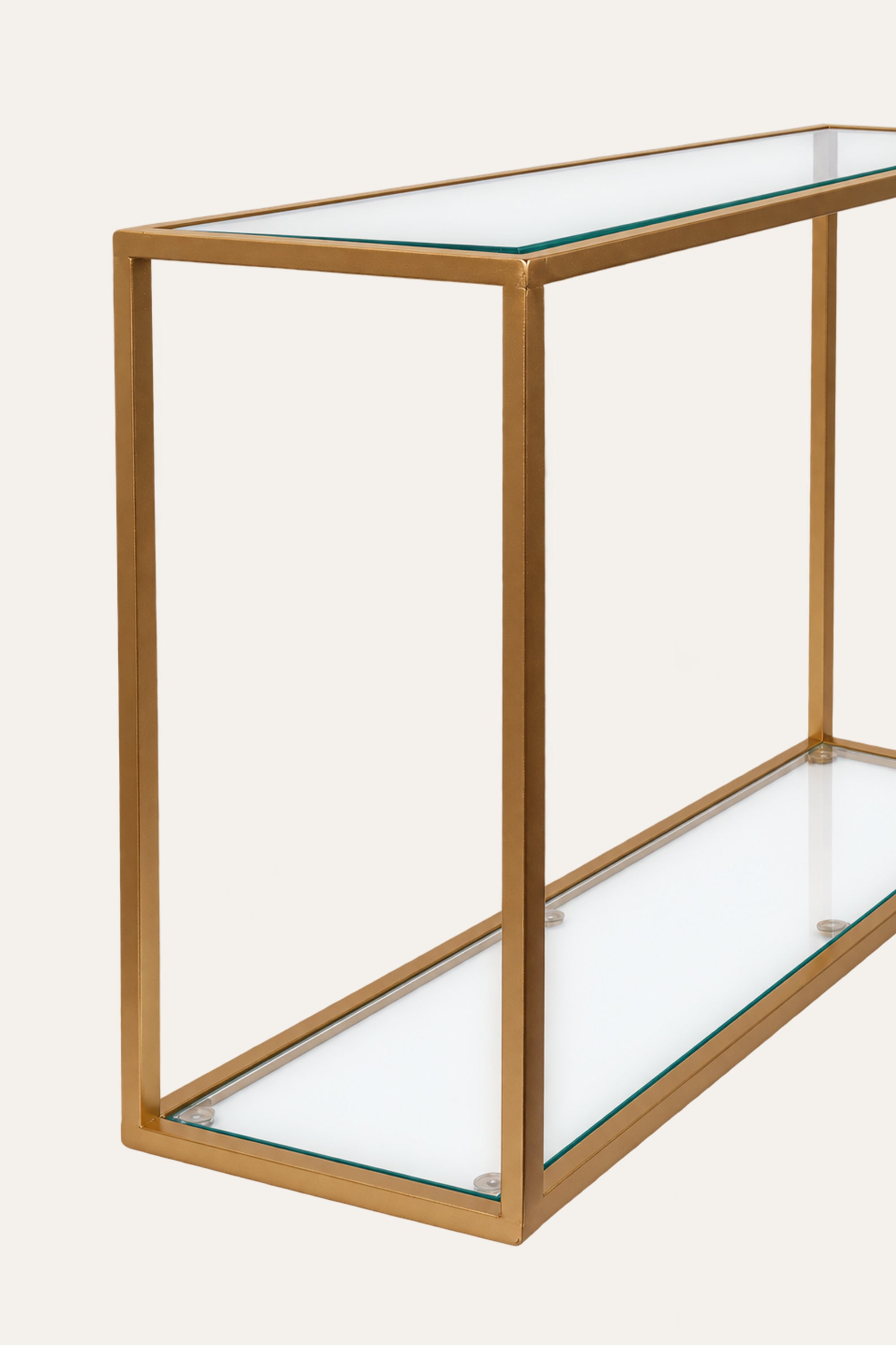 Rectangular Metal Wall Shelf for Display Decor