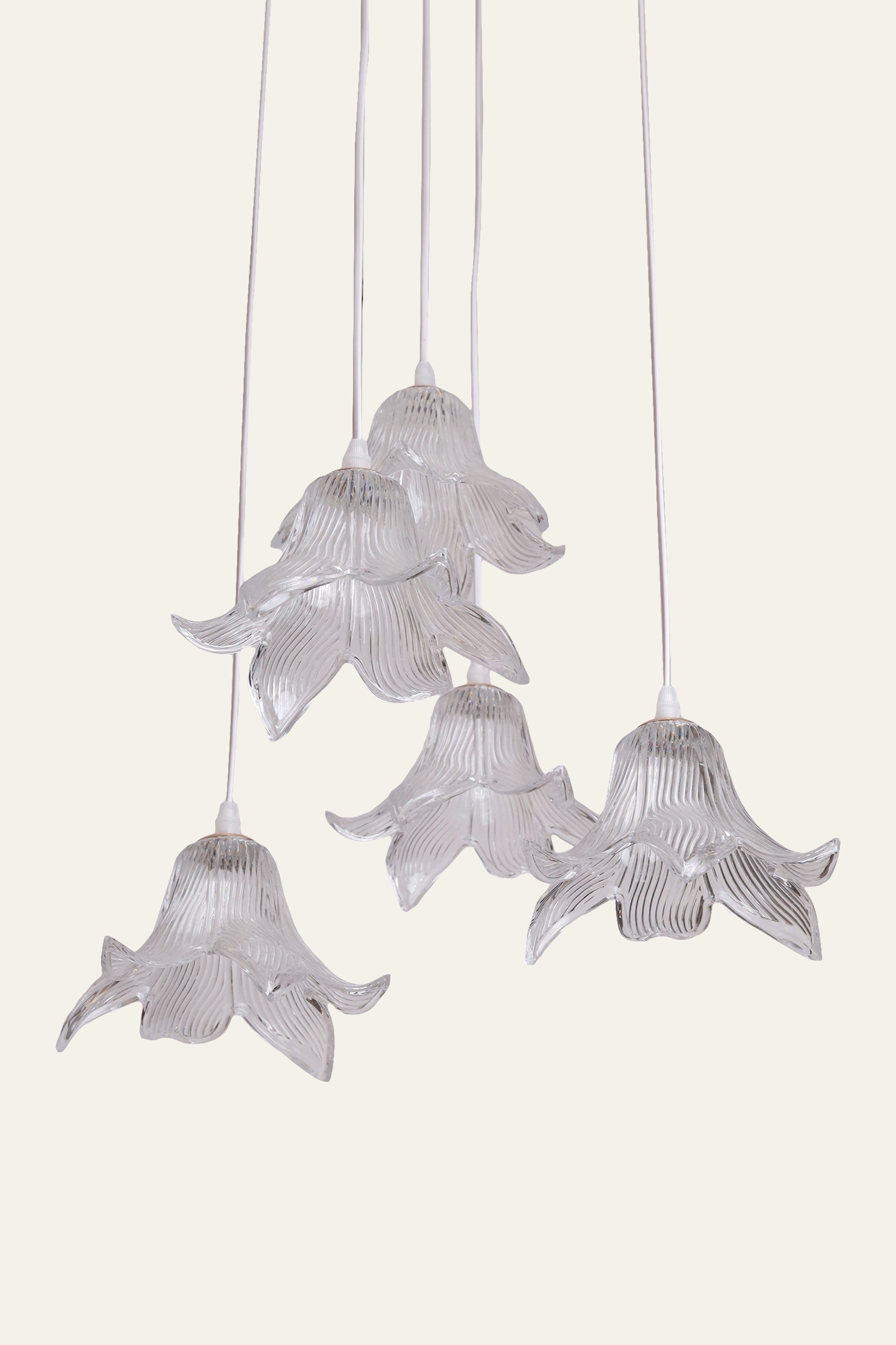 Lily Flower Chandelier for Bedroom & Living Room