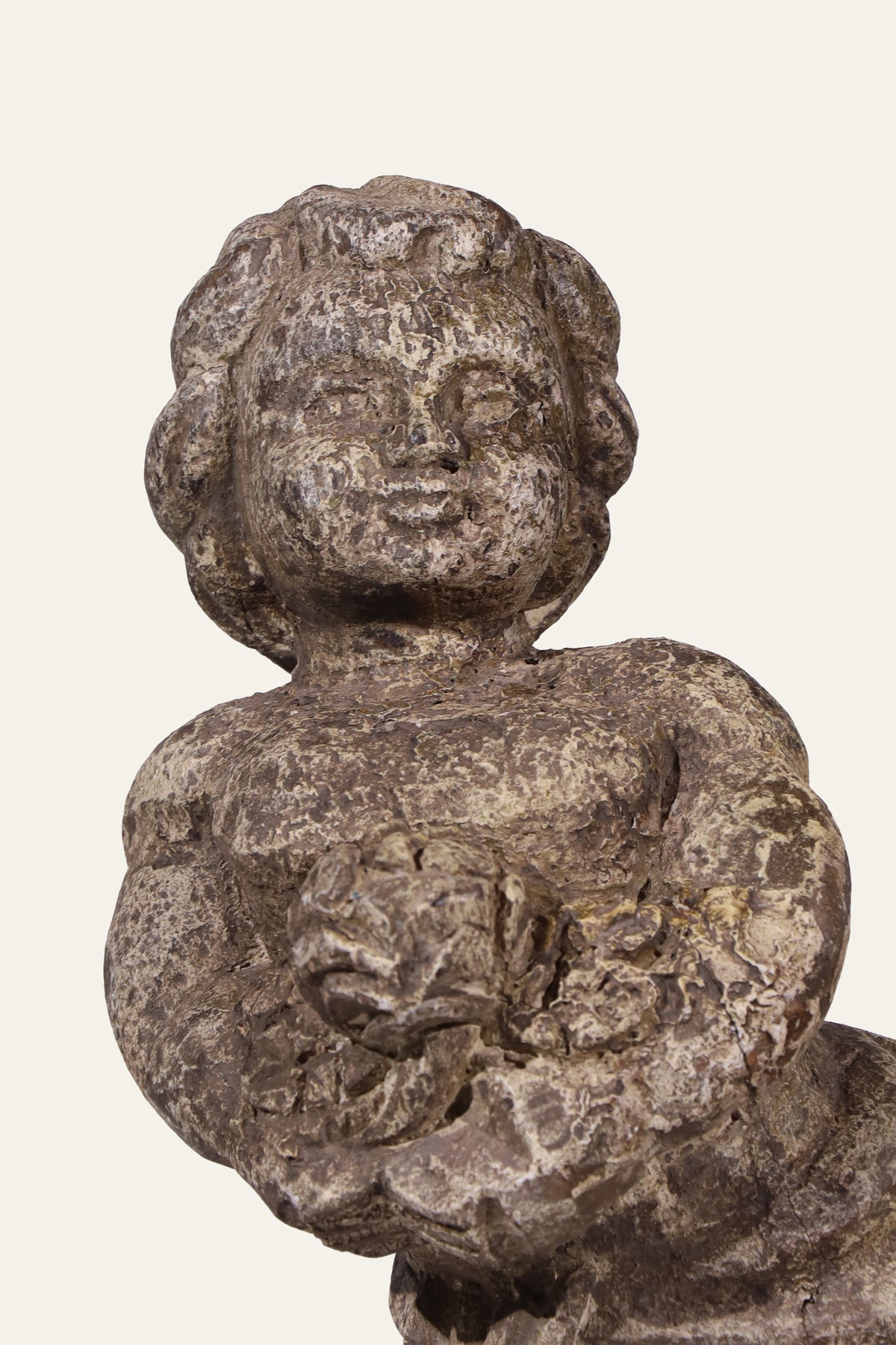 Cherub Figure on Museum-Grade Stand | French Decor for Homes
