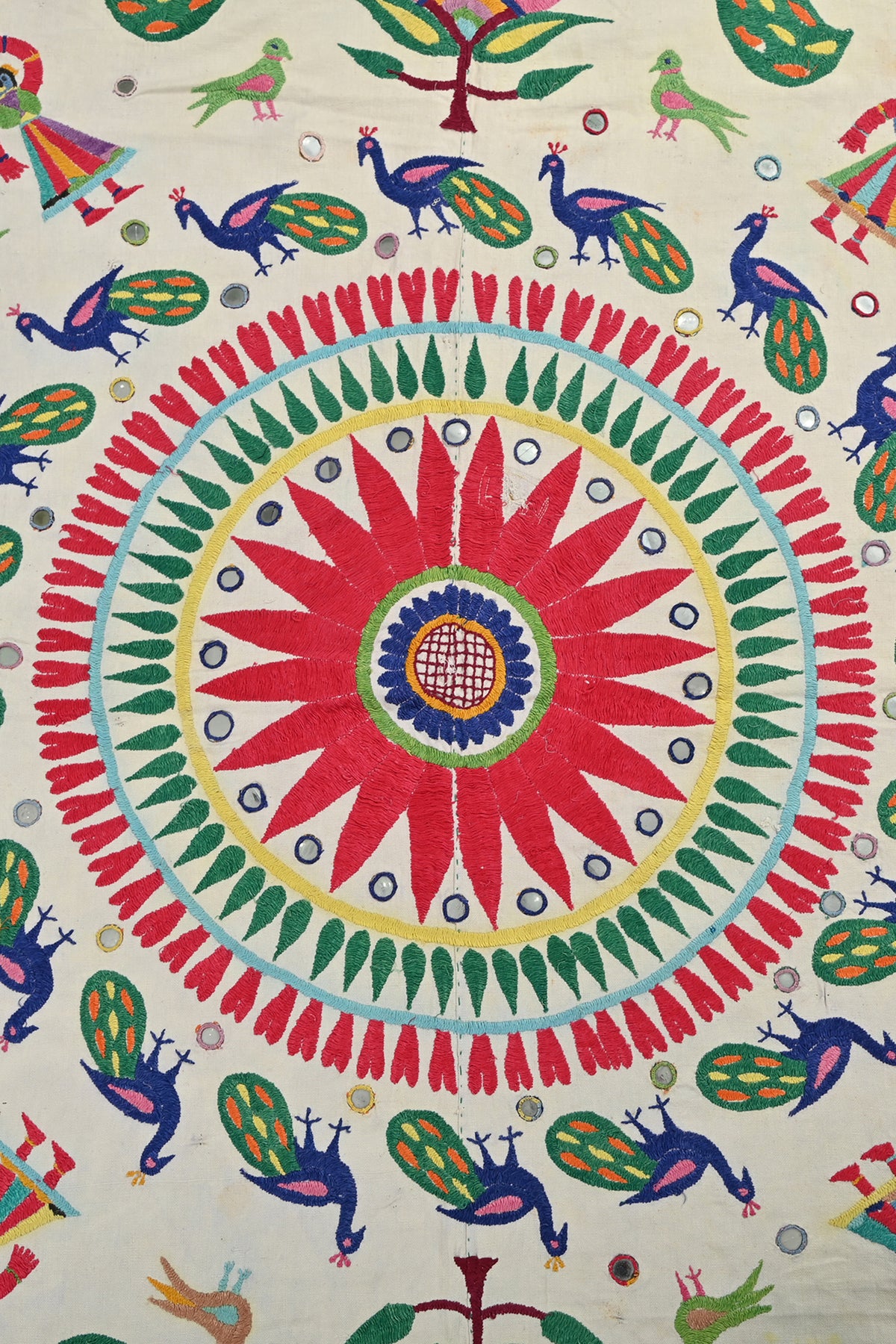 Indian folk art wall tapestry