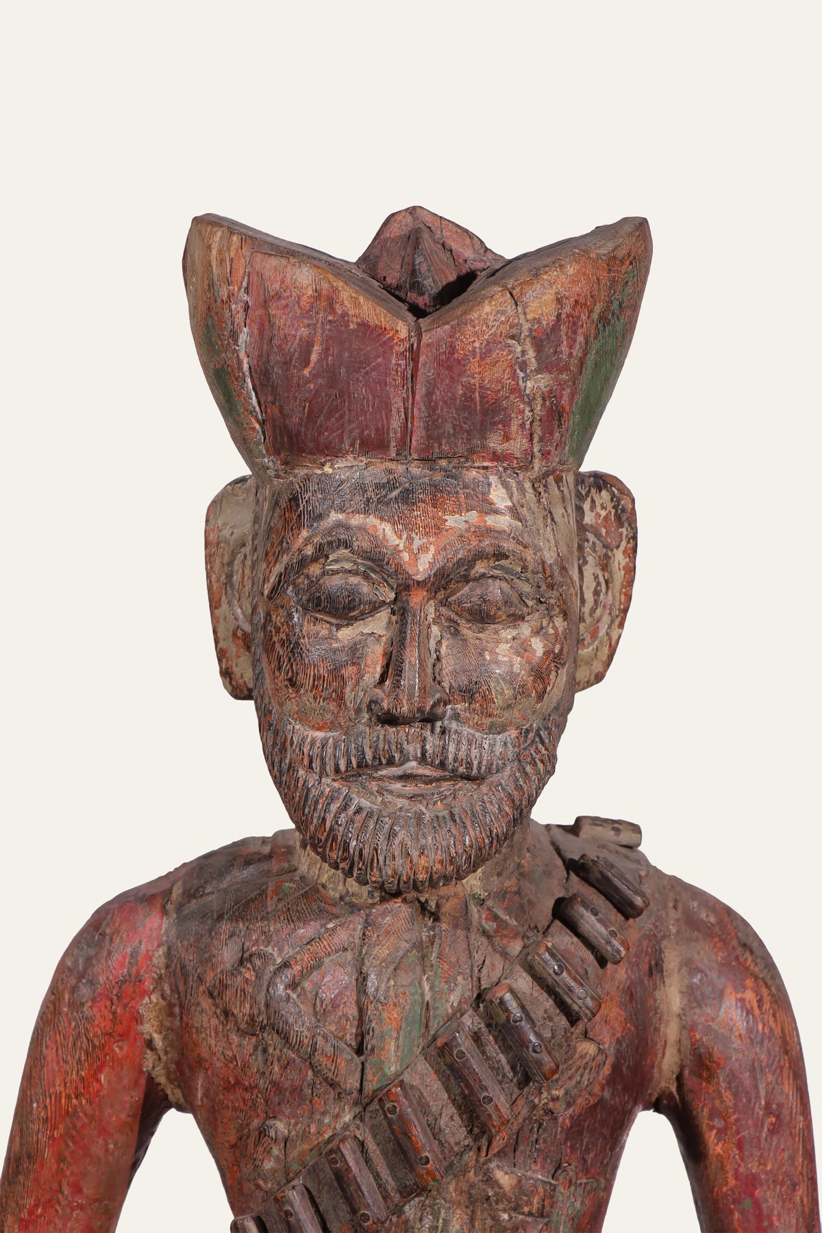 Indian soldier figurine for home decor