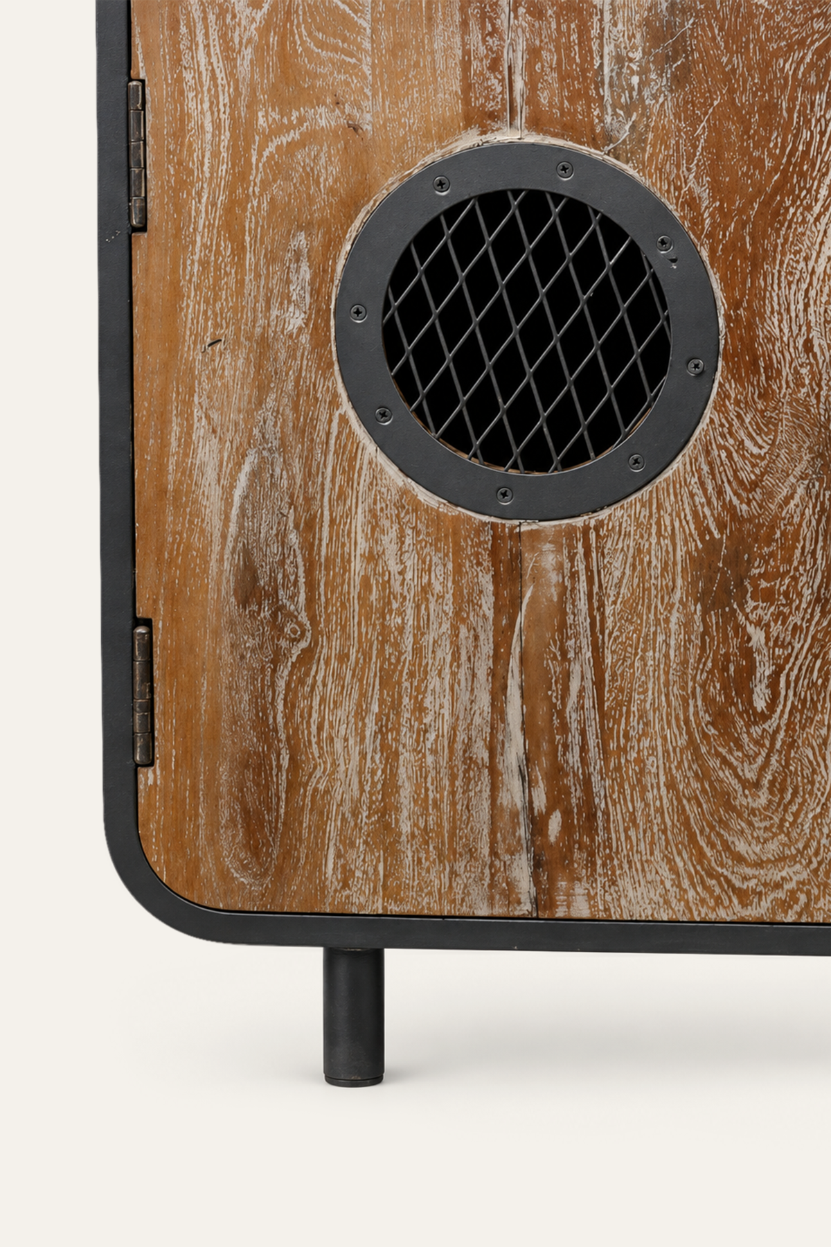 Industrial Wood Sideboard