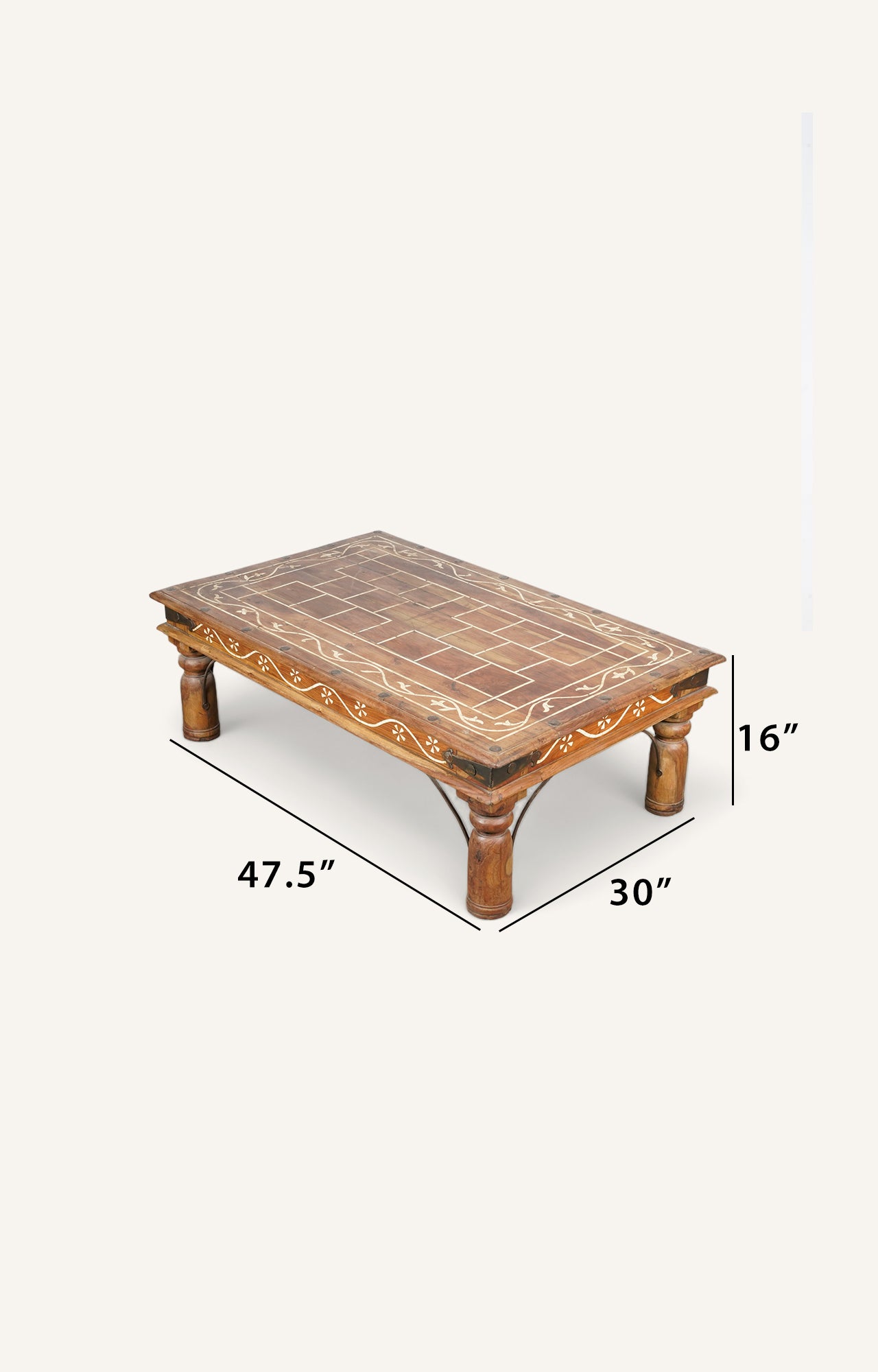 Inlay coffee table_size