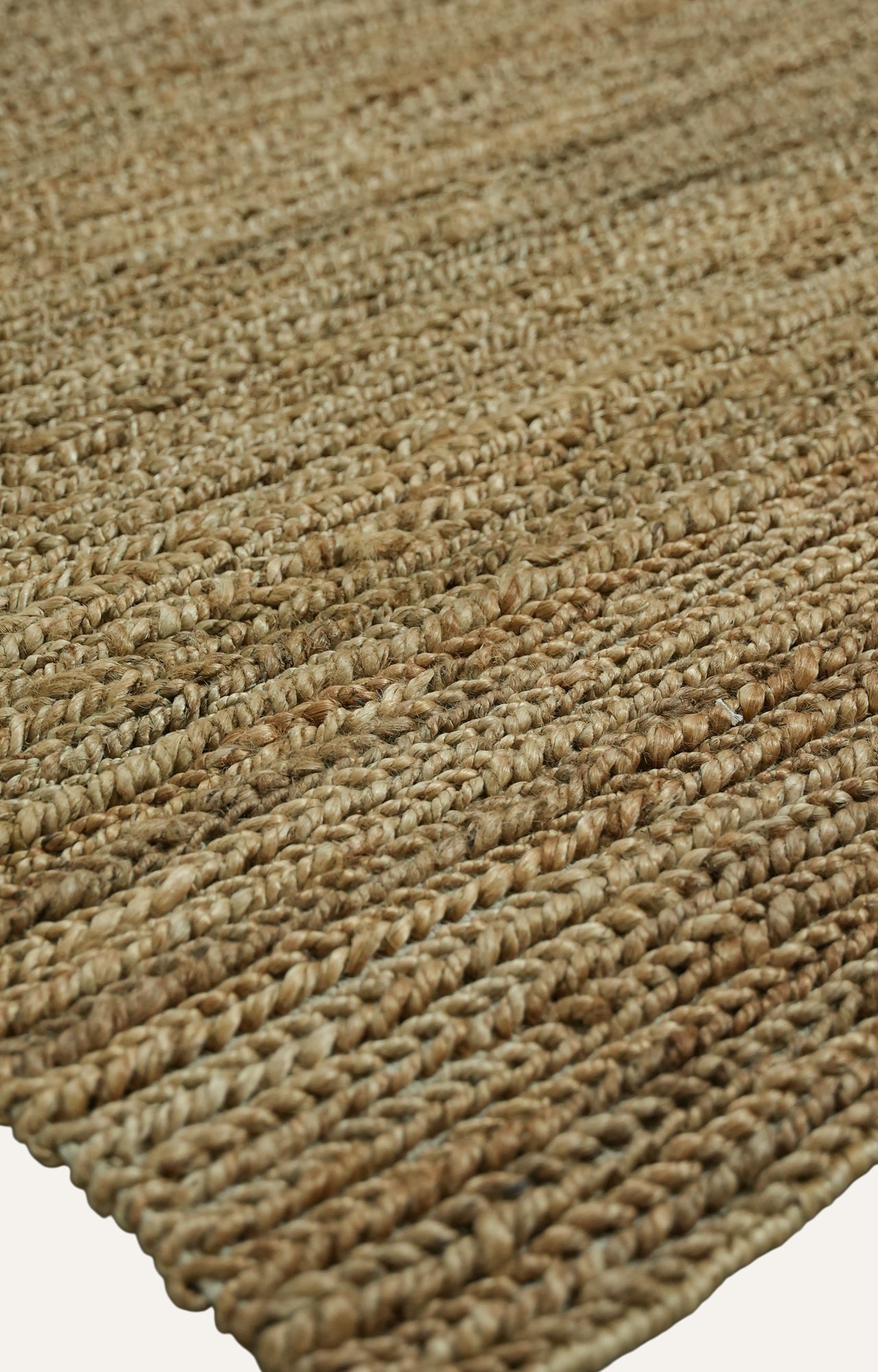 Handwoven Natural Jute Area Rug