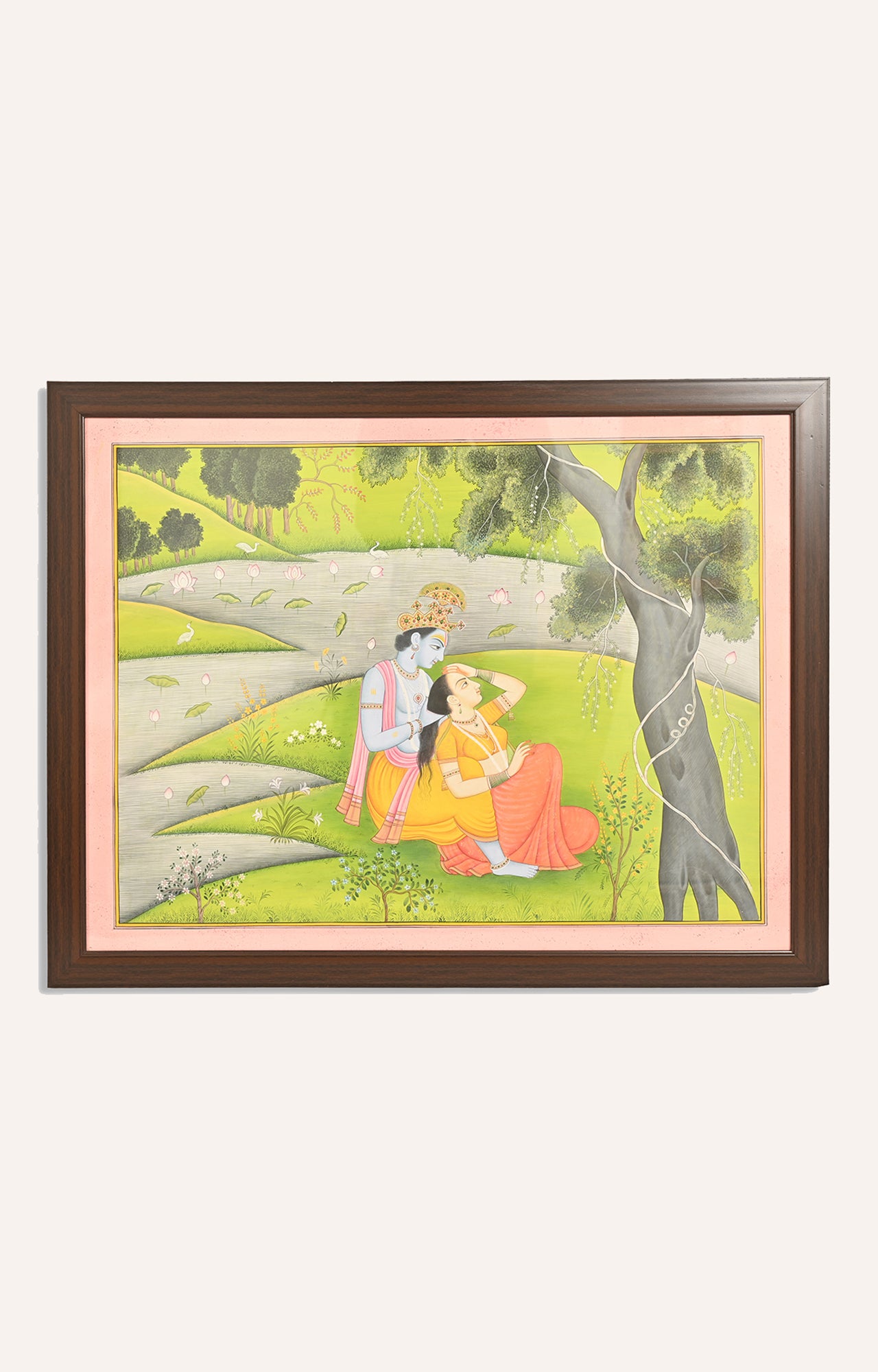 Krishna's Playful Adoration