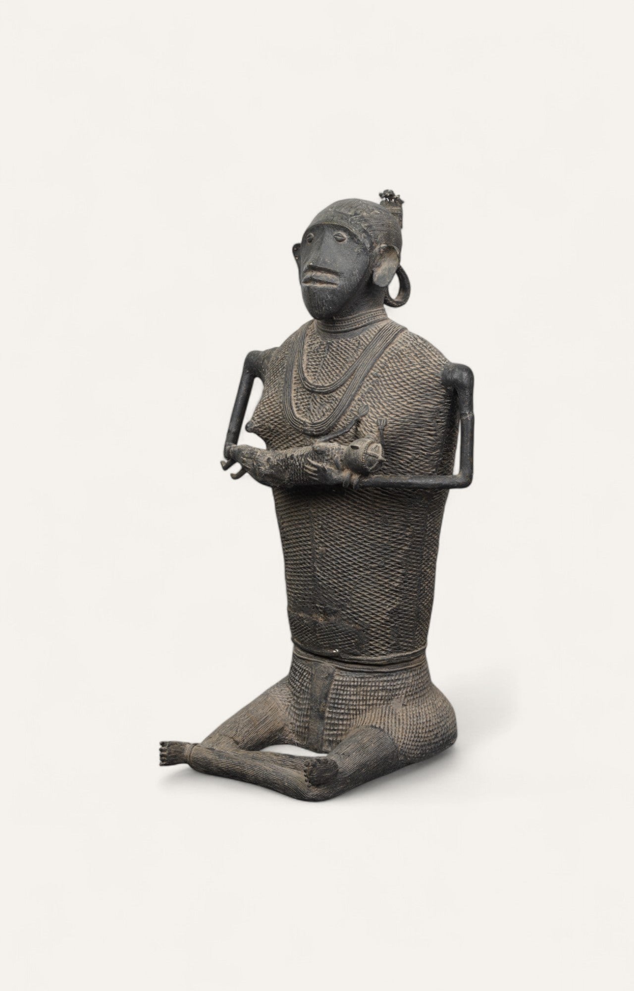 Lady Brass Sculpture