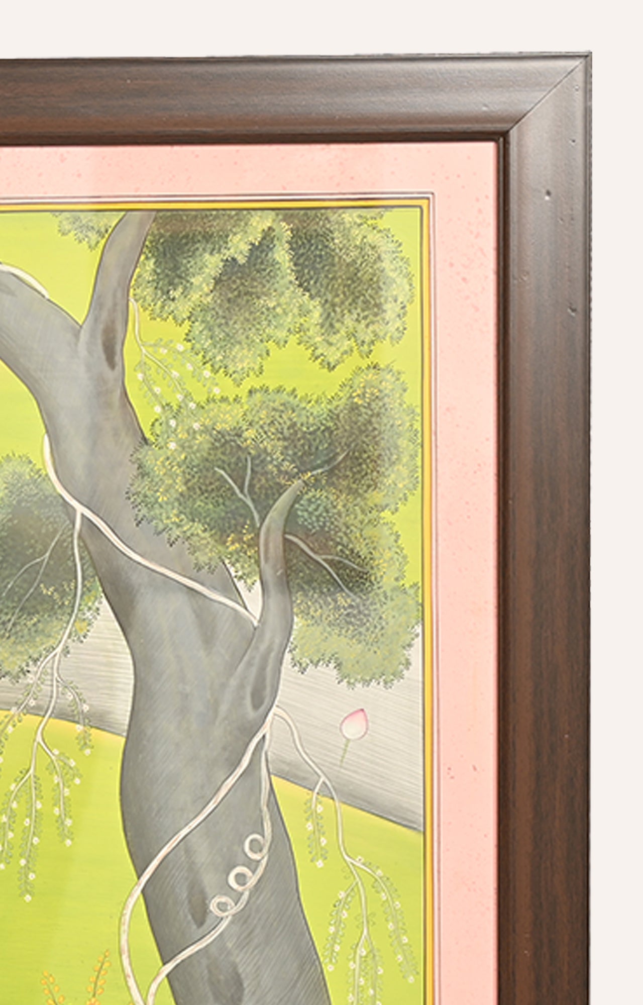 Lord Radhe - Krishna under a tree_detailed