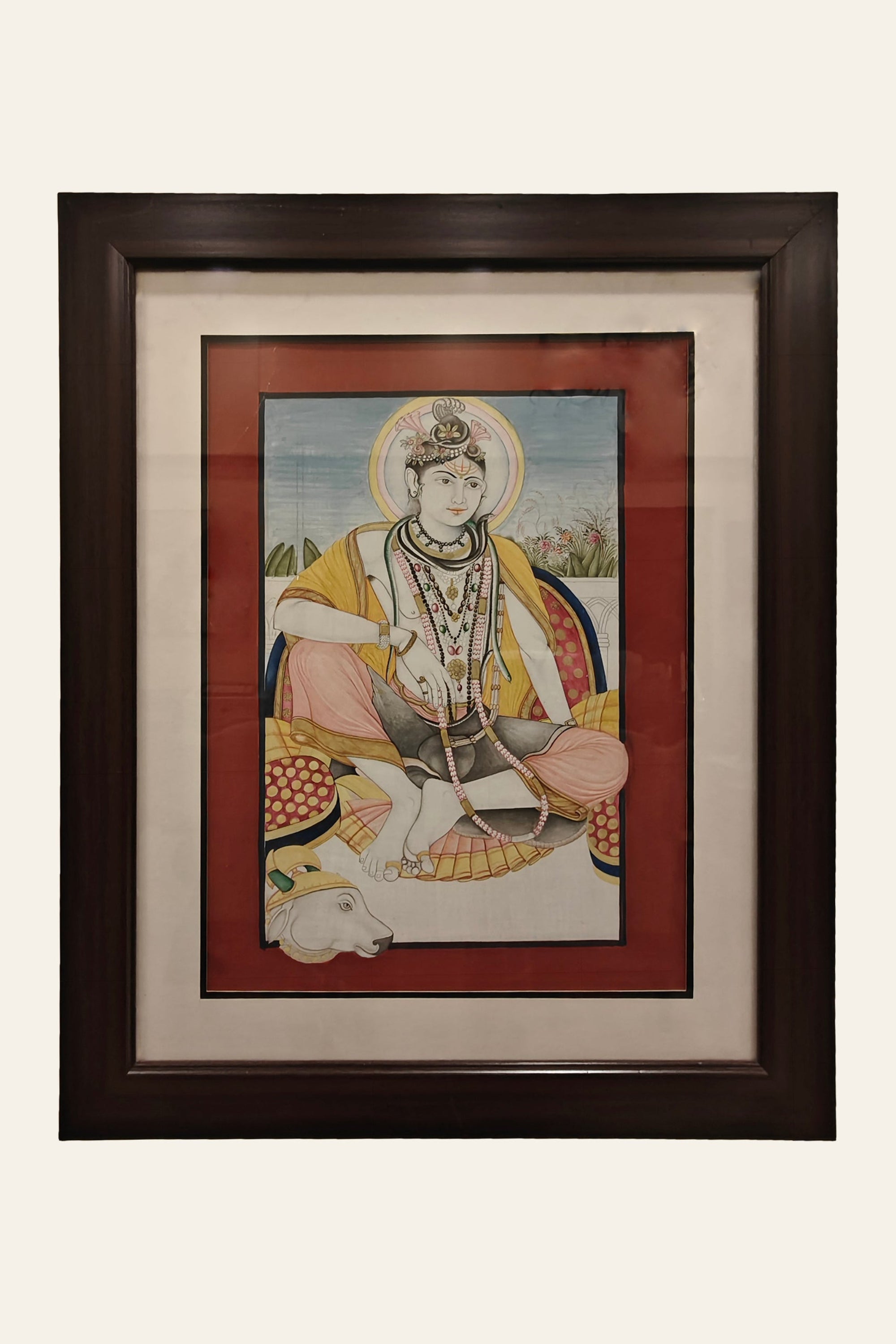 Lord Shiva Miniature Painting