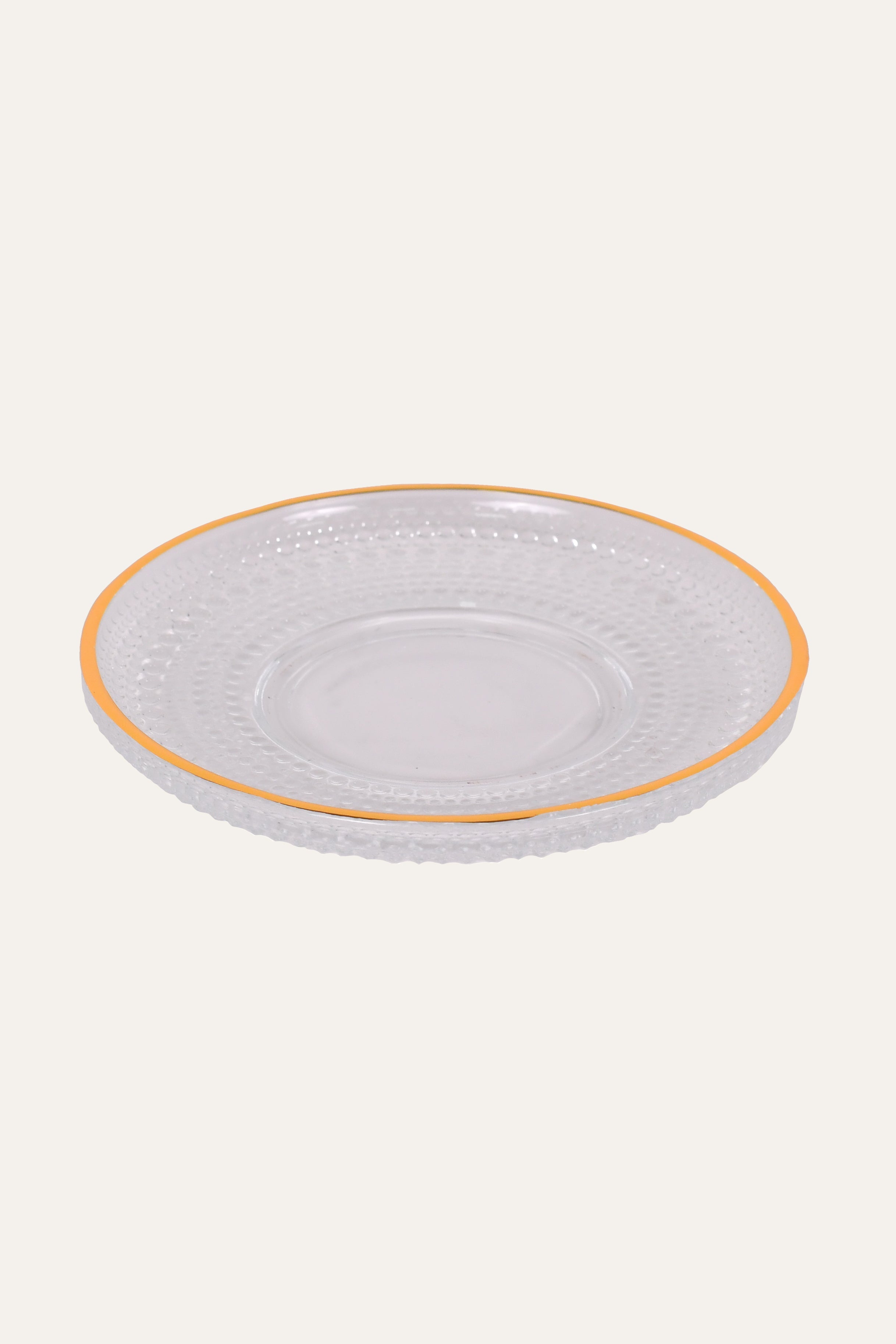 Luxury Transparent Tea Cup and Saucer