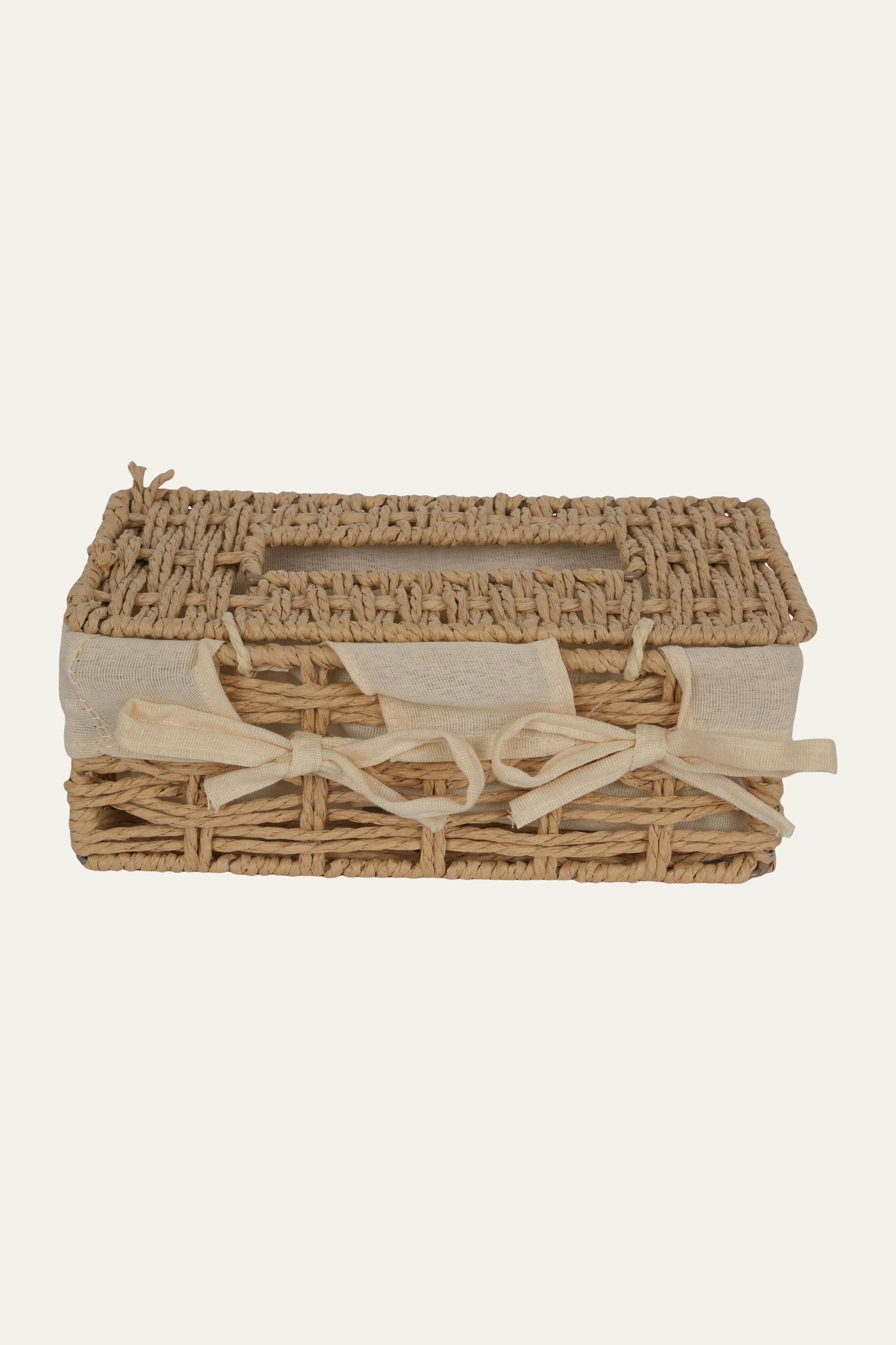 Luxury Woven Tissue Box for Bathroom and Bedroom