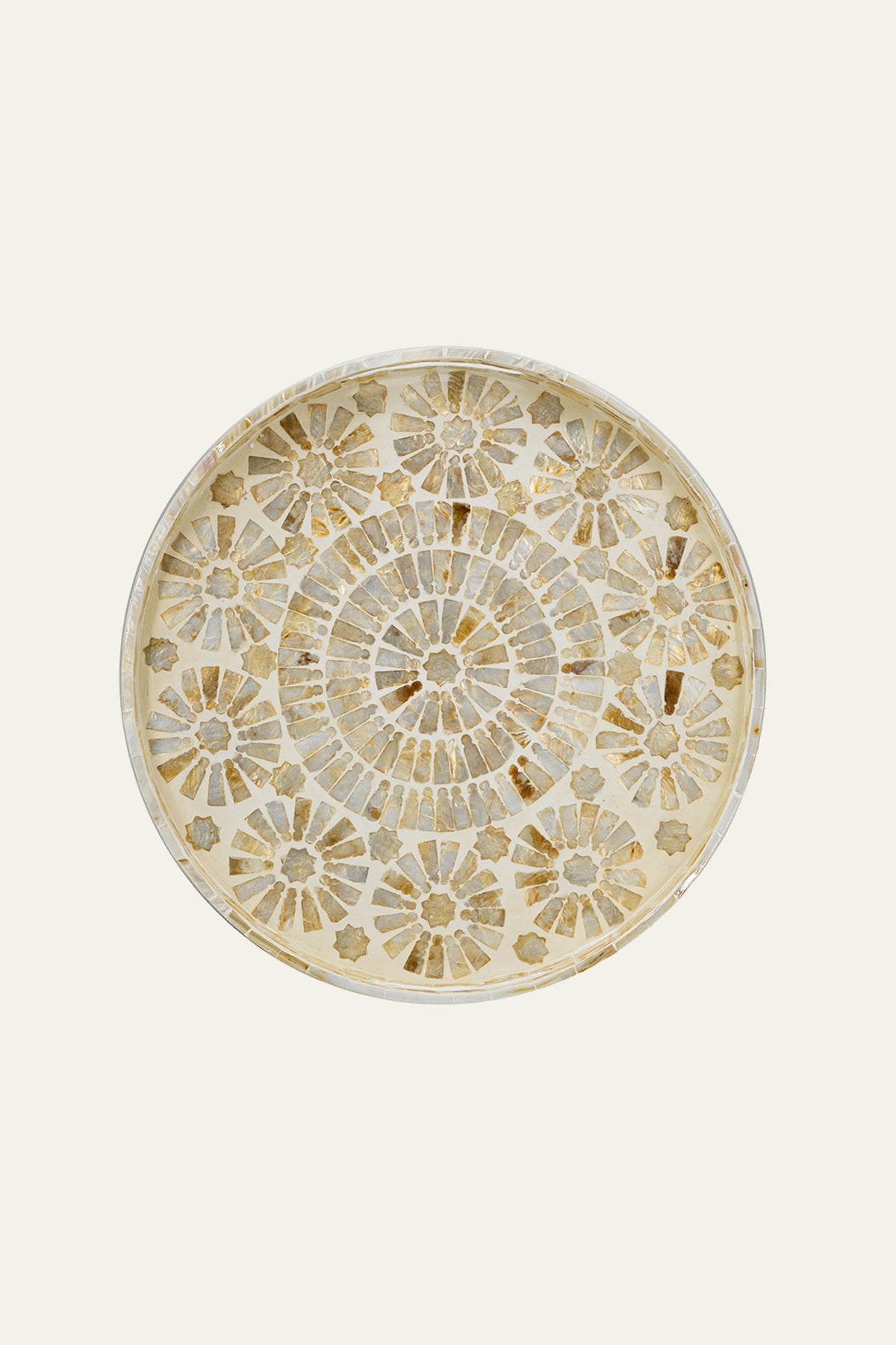 Luxury coffee table serving tray