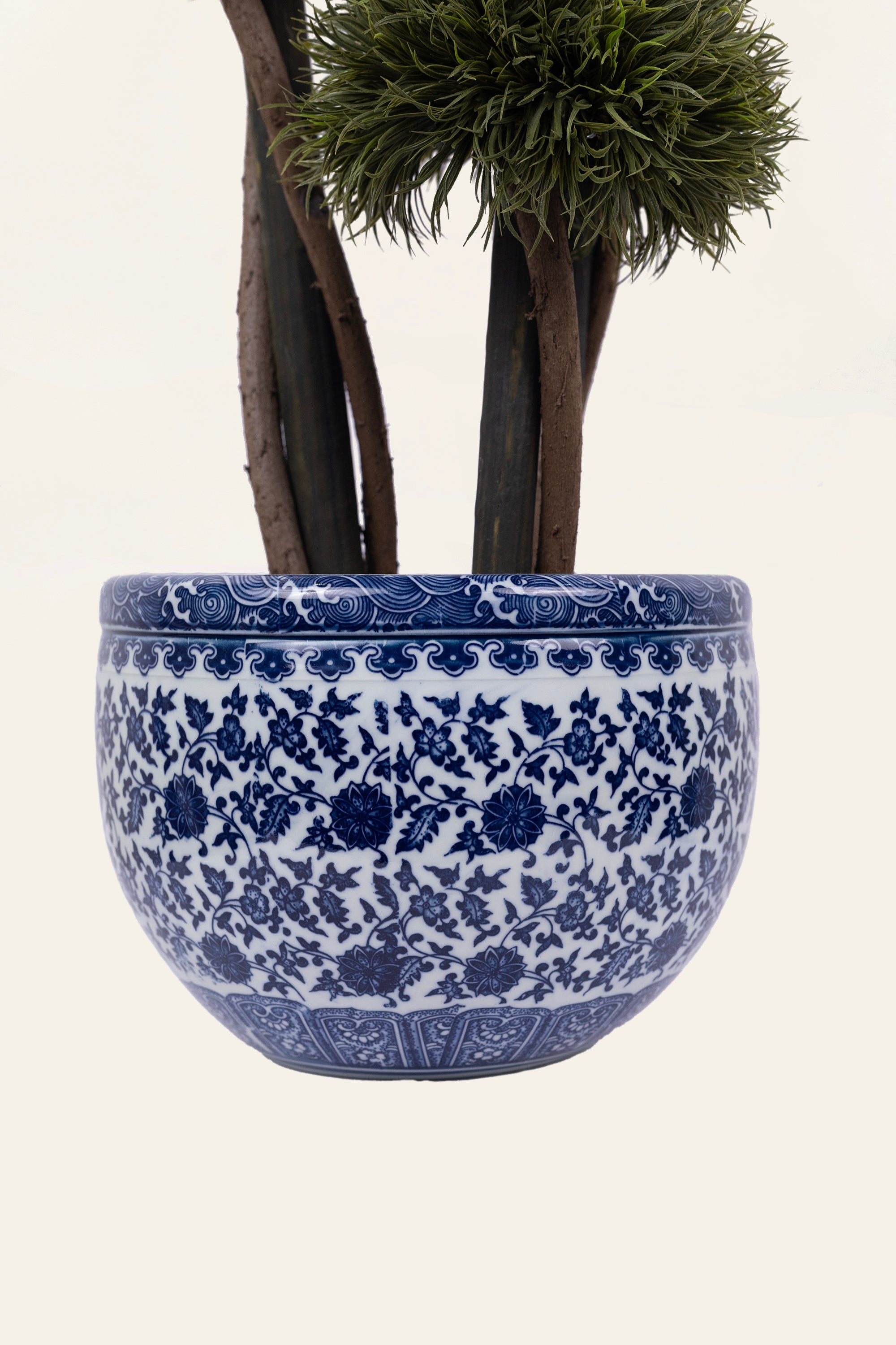 Luxury faux topiary for living room