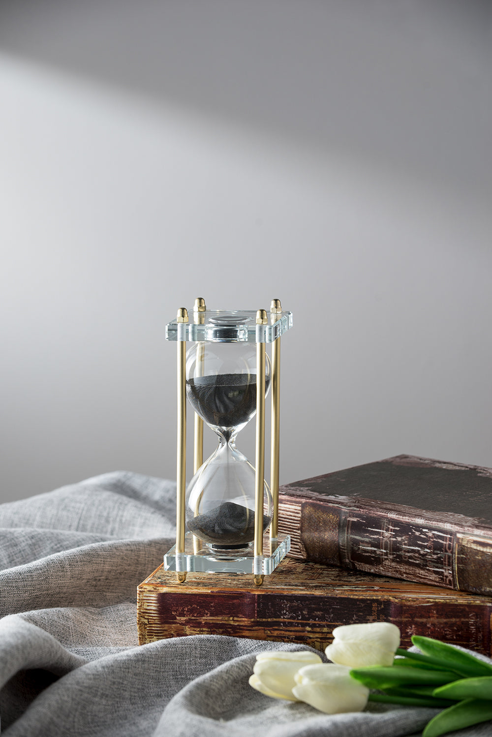 Luxury glass sand timer 