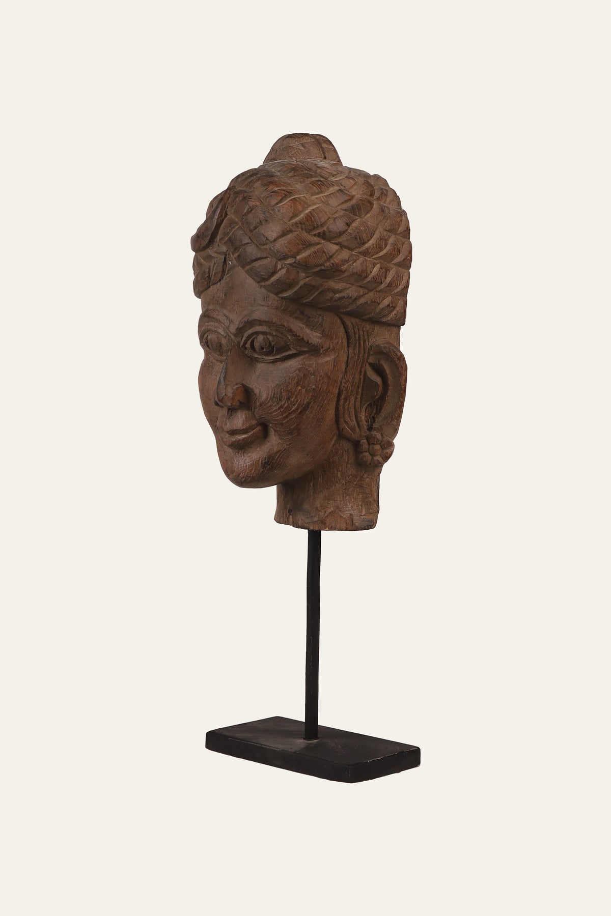 Male bust sculpture for living room