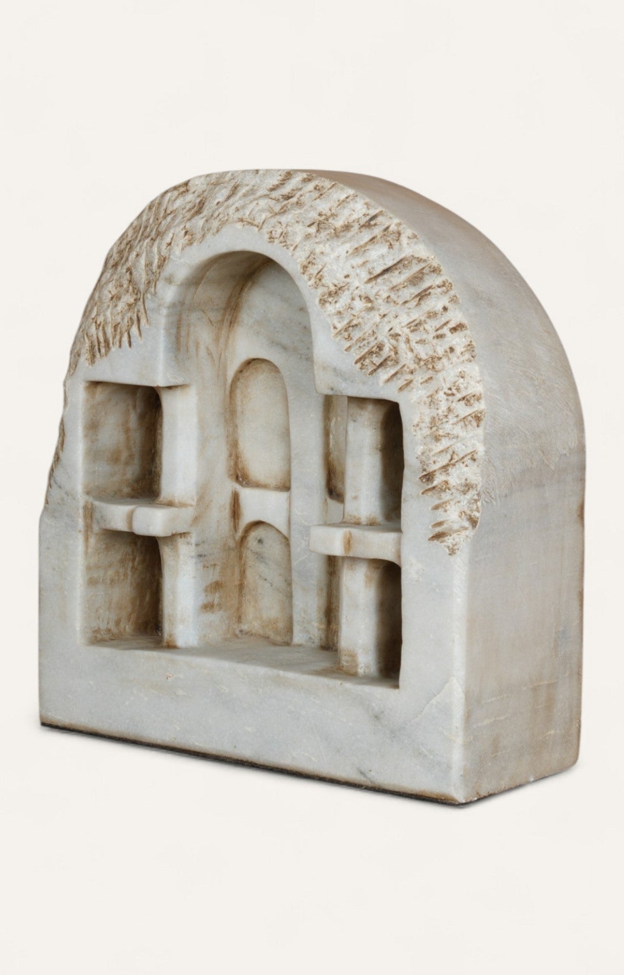 Marble Greek ruins sculpture