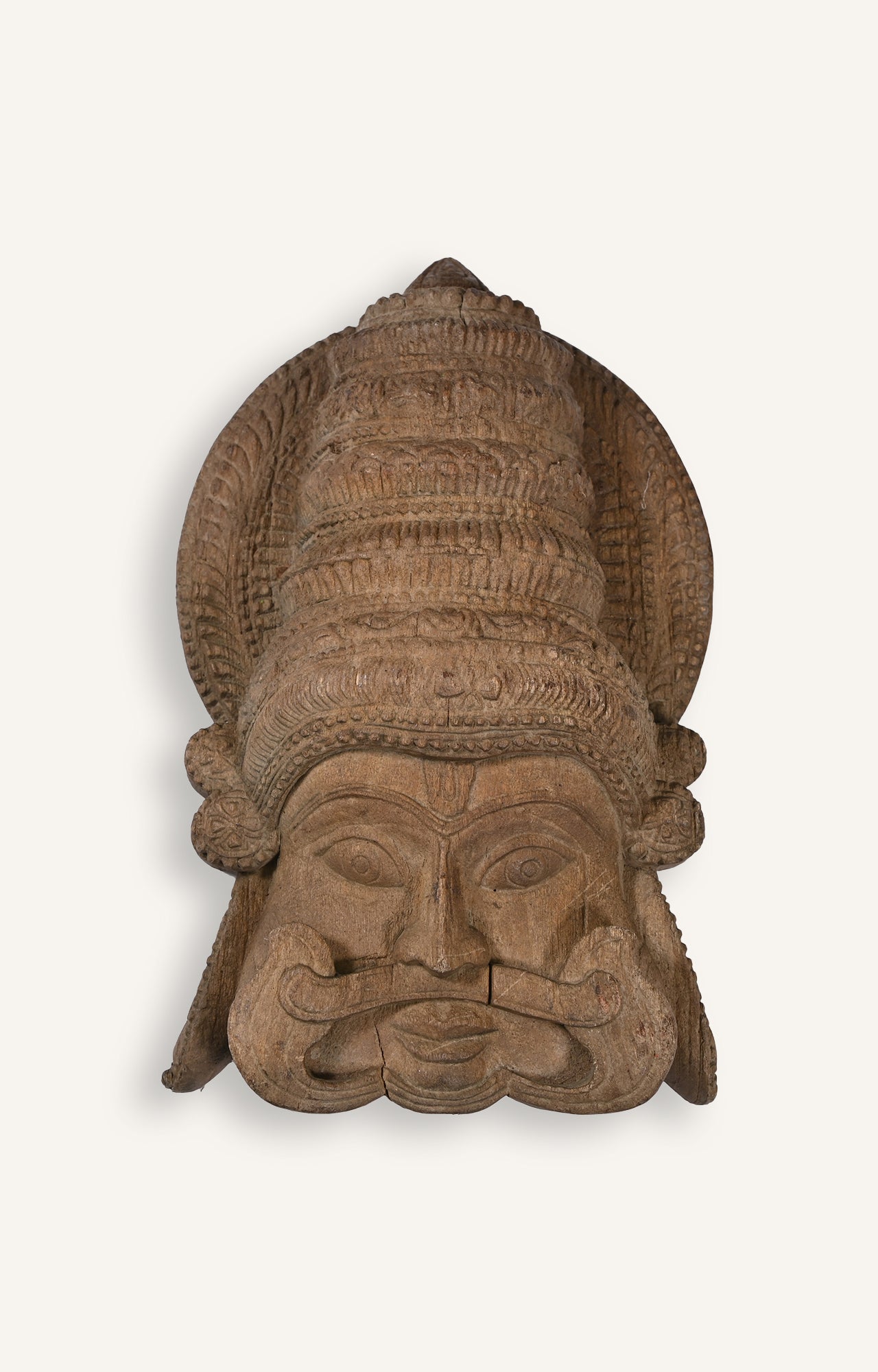 Hand Crafted Kathakali Wooden Face Mask