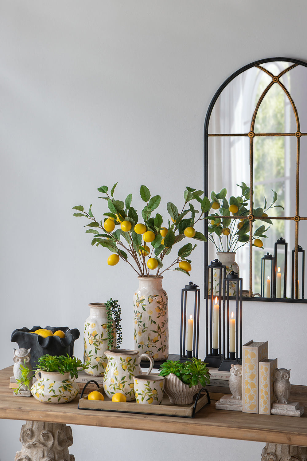 Mediterranean ceramic planter