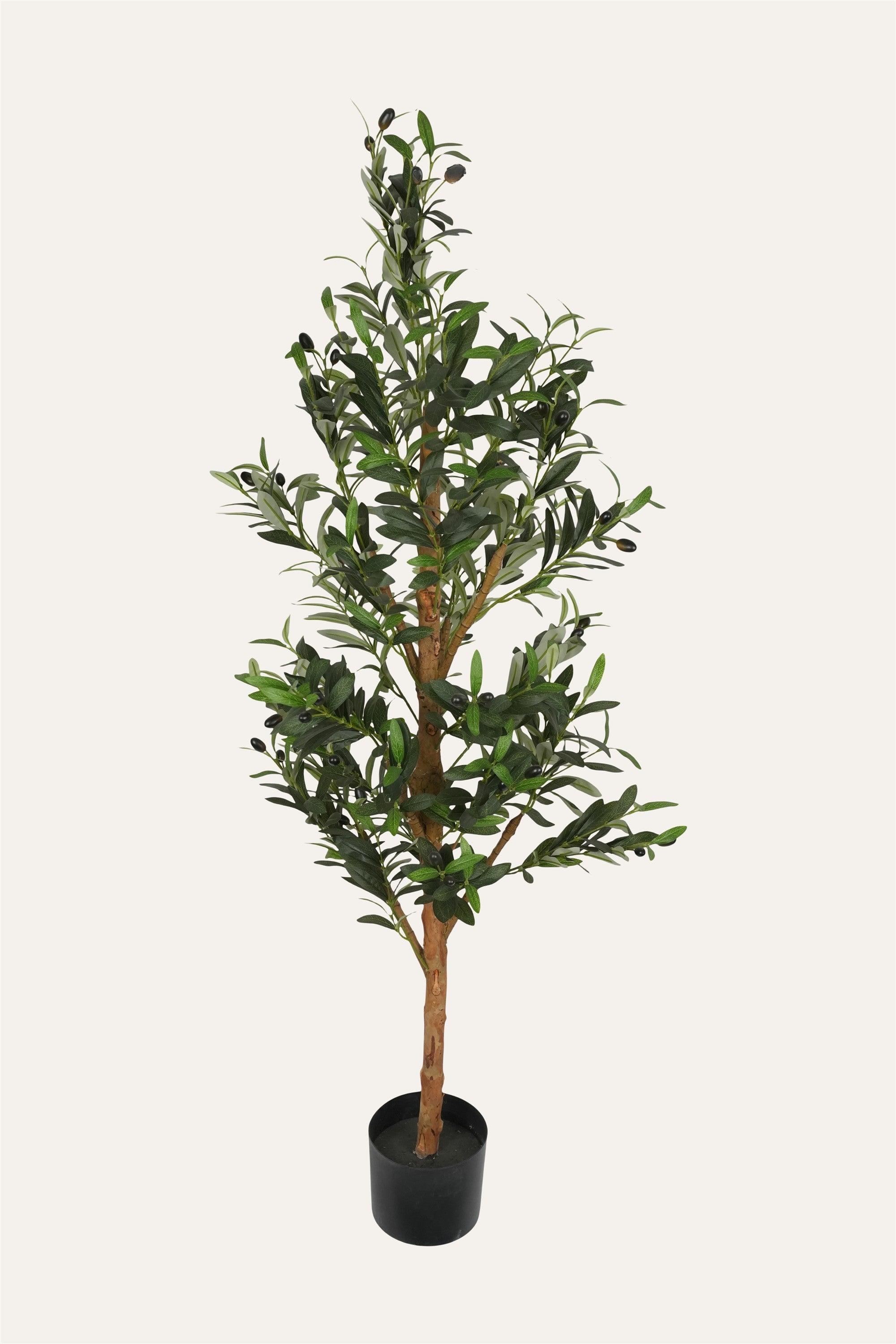 Mediterranean style artificial olive tree