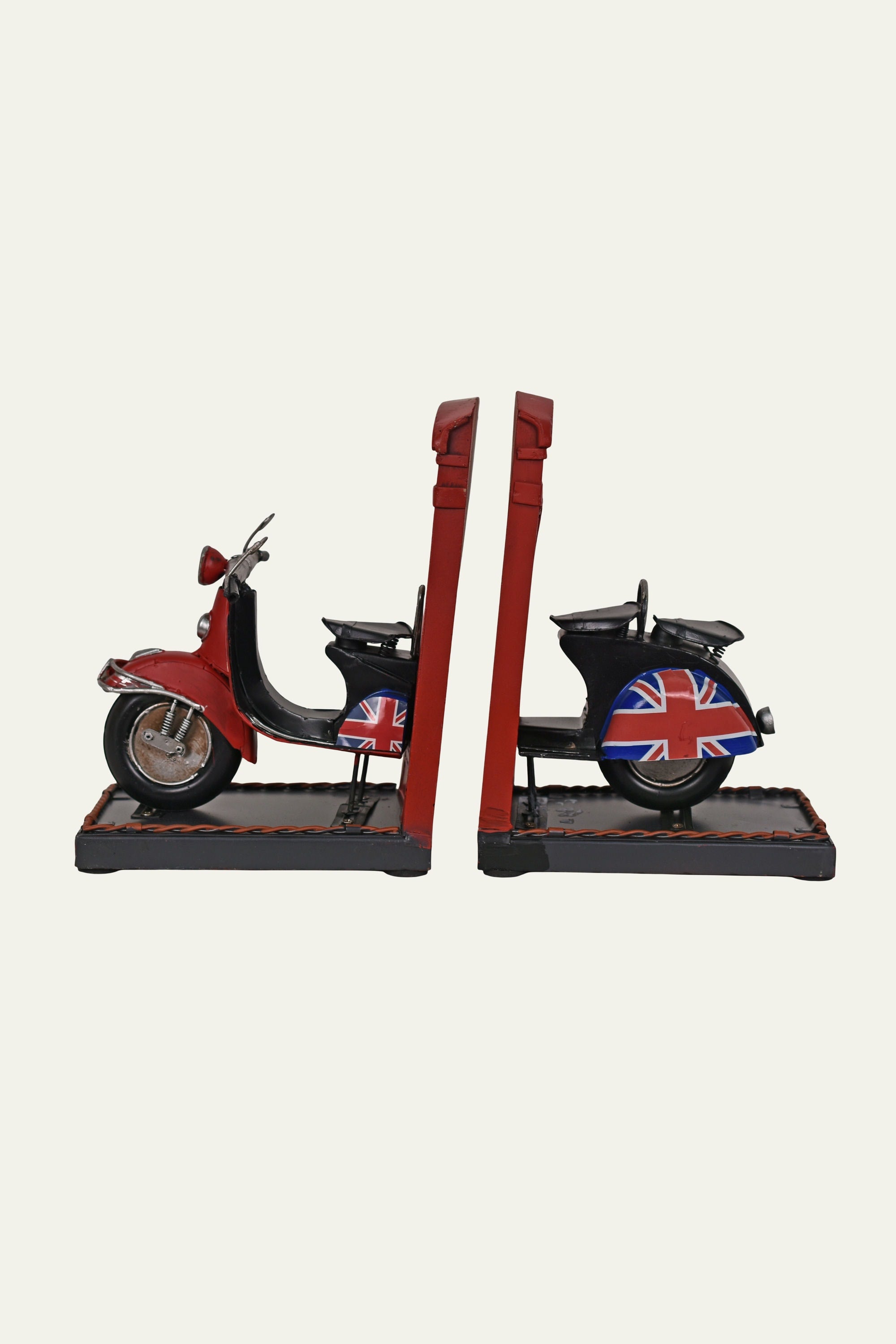 Metal Bookends For Home Decoration