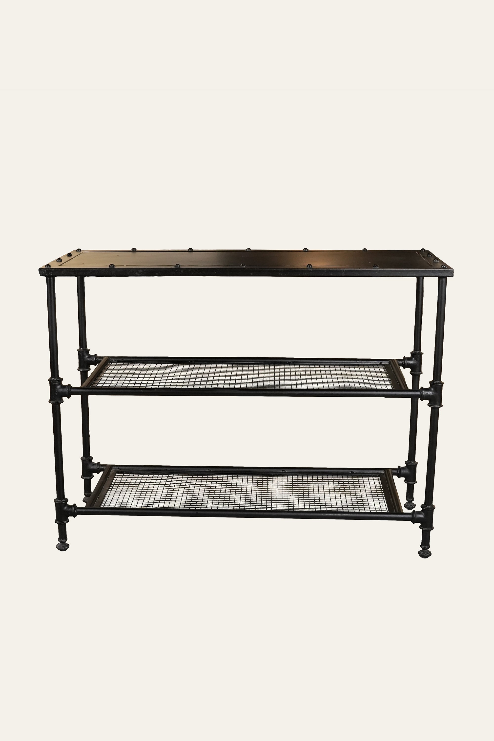 Metal storage rack for home office