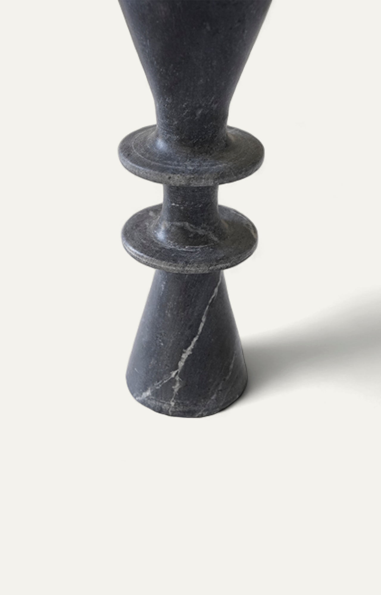 Modern Black Marble candle Stand_5