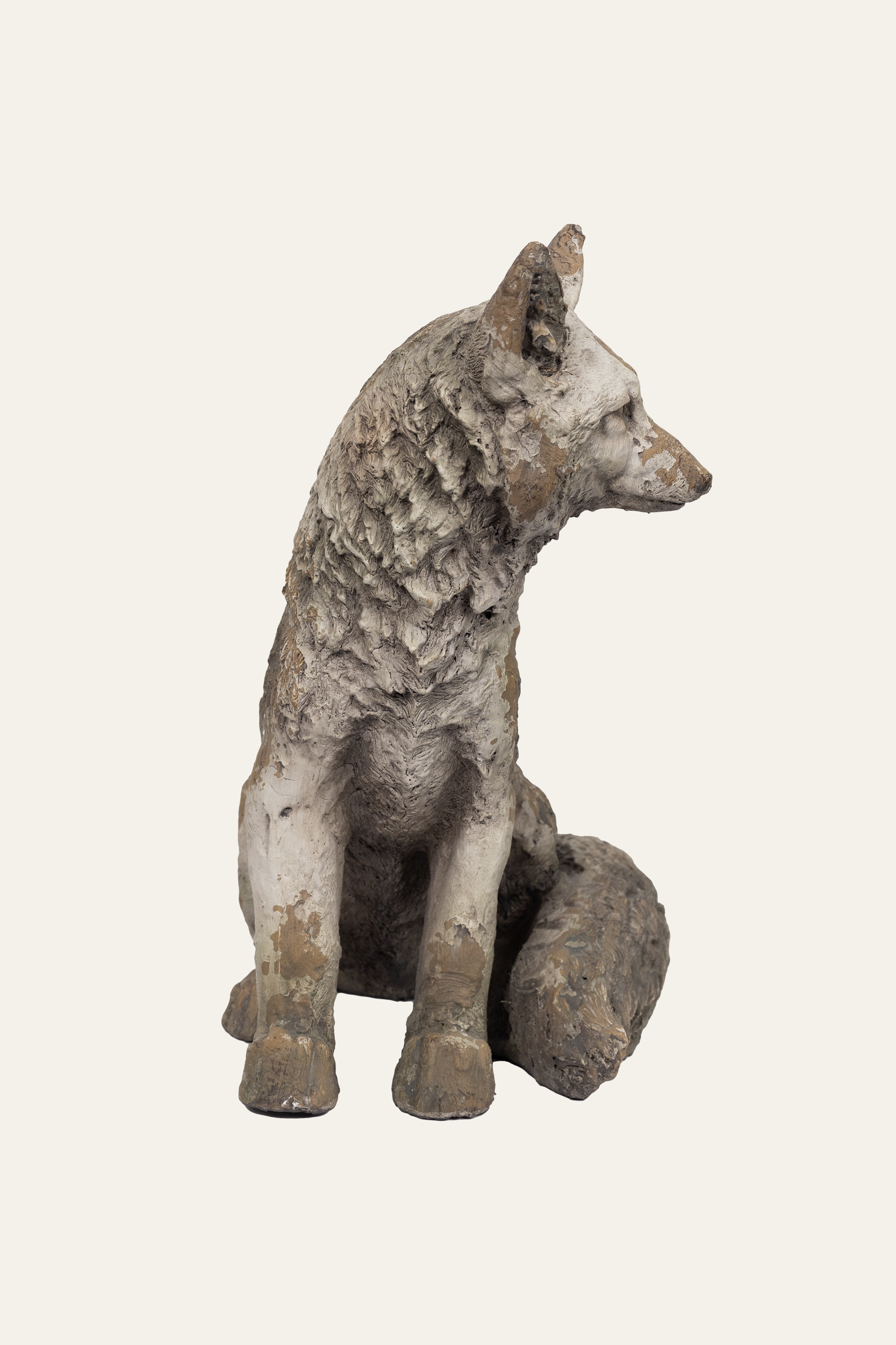 Modern Fox Figurine Decorative Accent