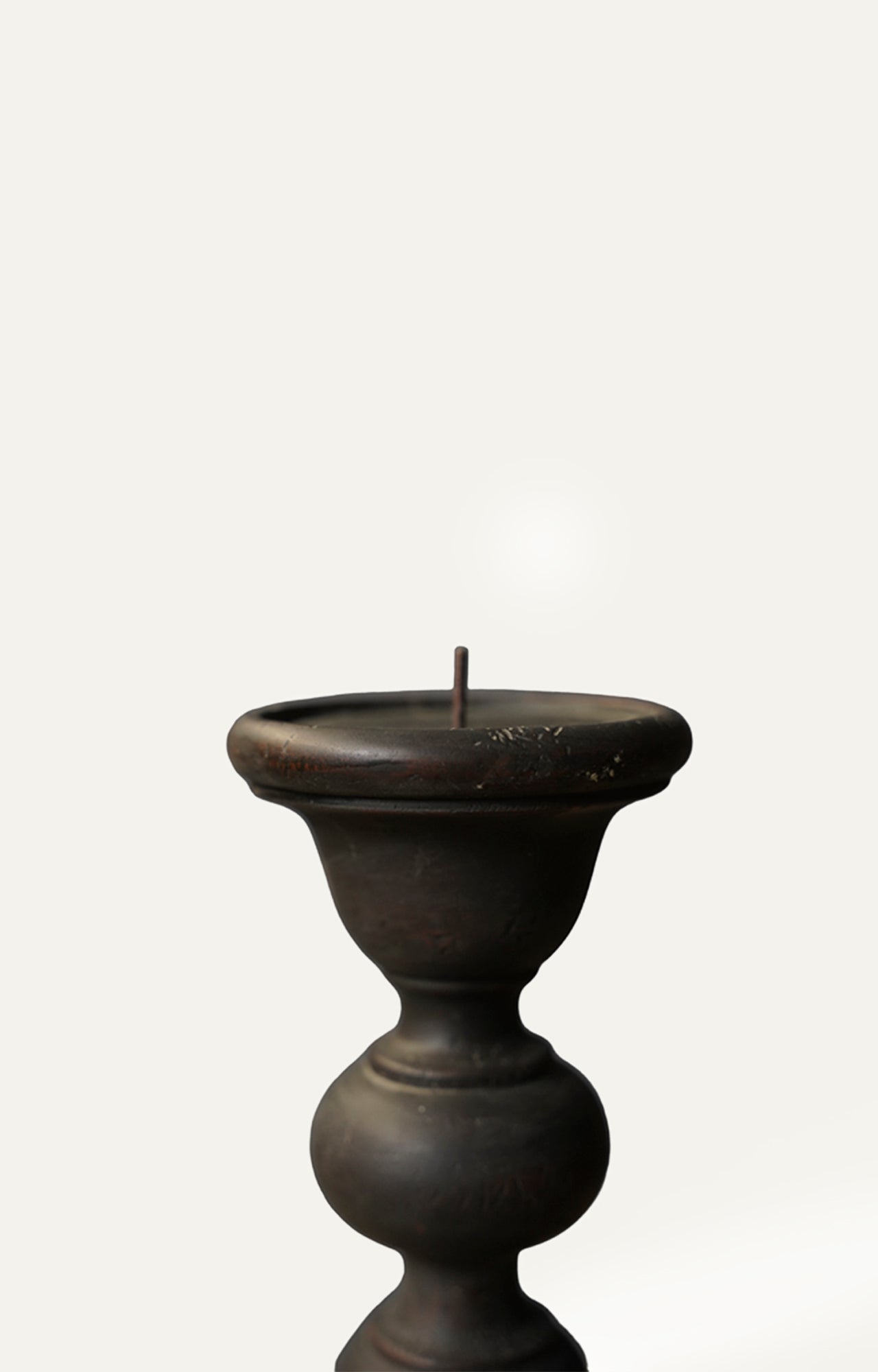 Modern Geometric wooden candle stand_2