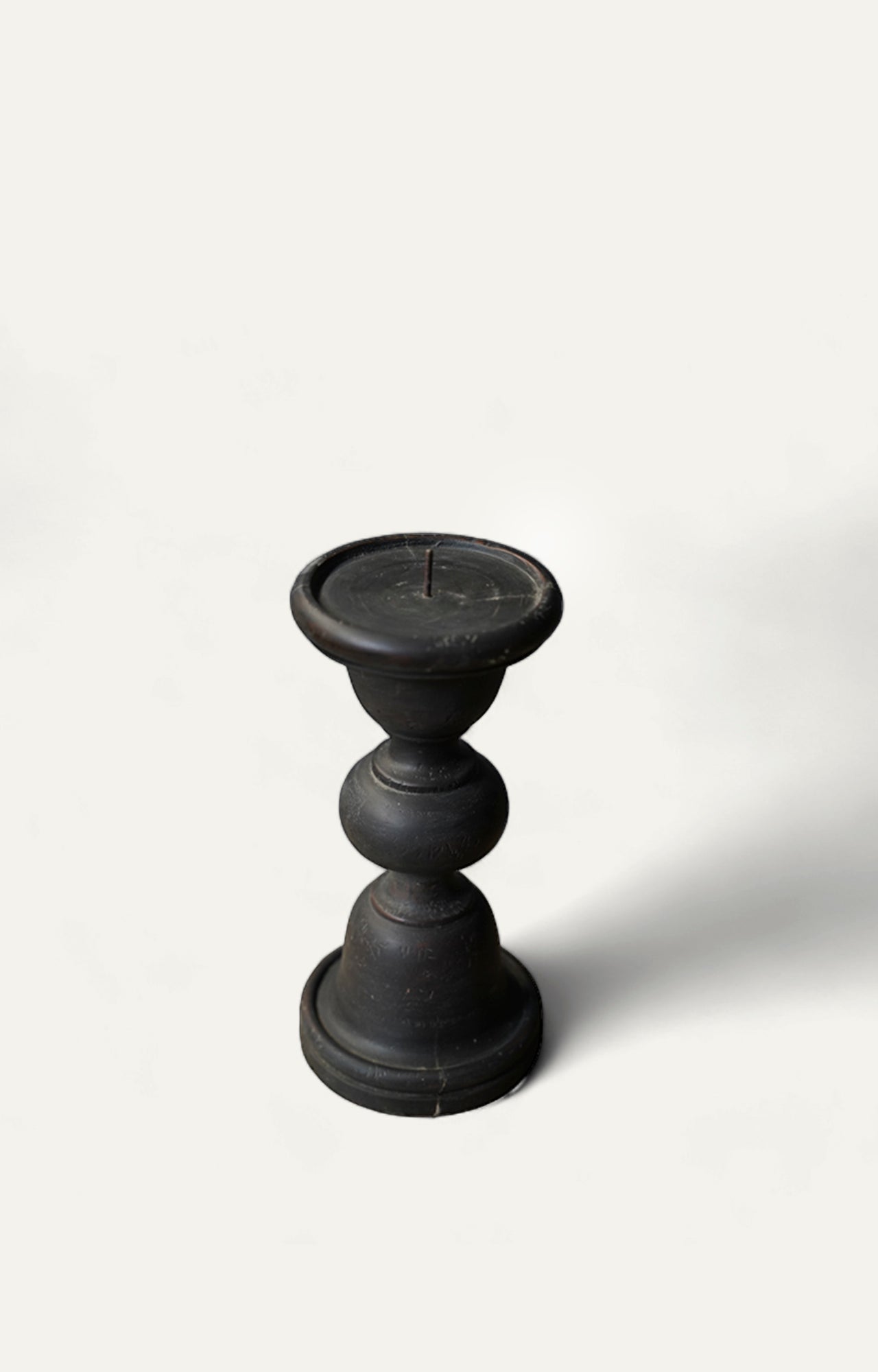 Modern Geometric wooden candle stand_3