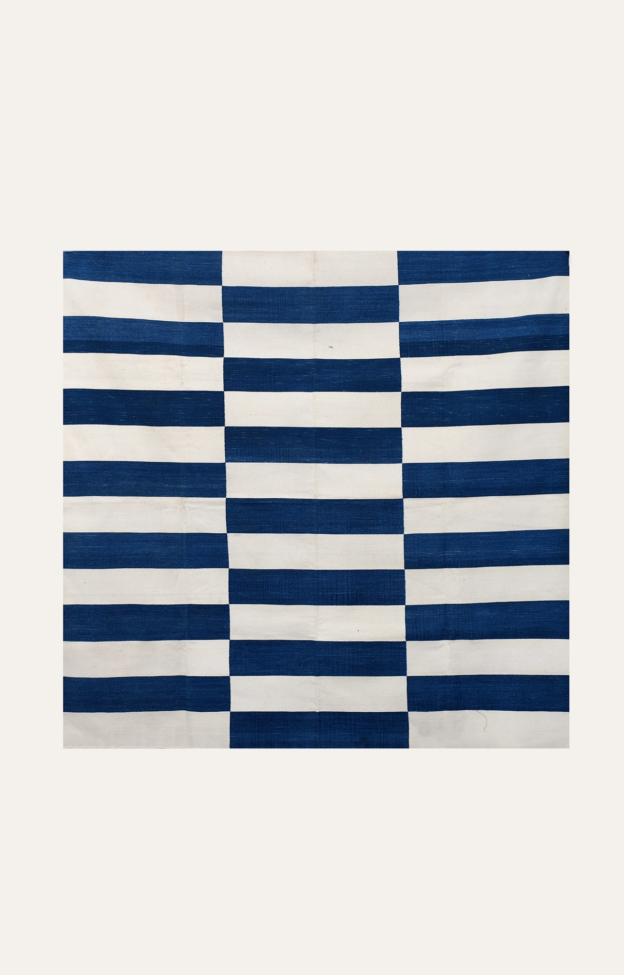 Modern Stripe Cotton Rug