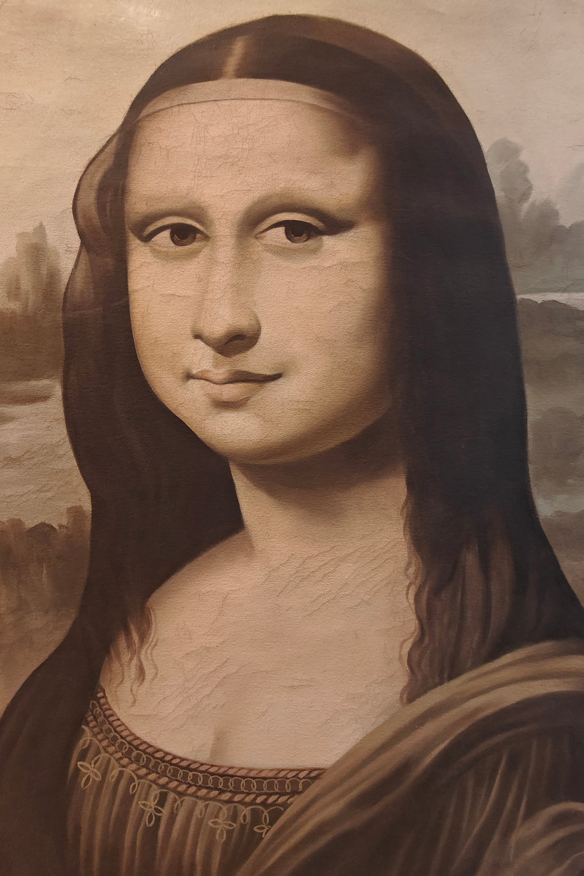 Mona Lisa Wall Art Painting for Home Decor