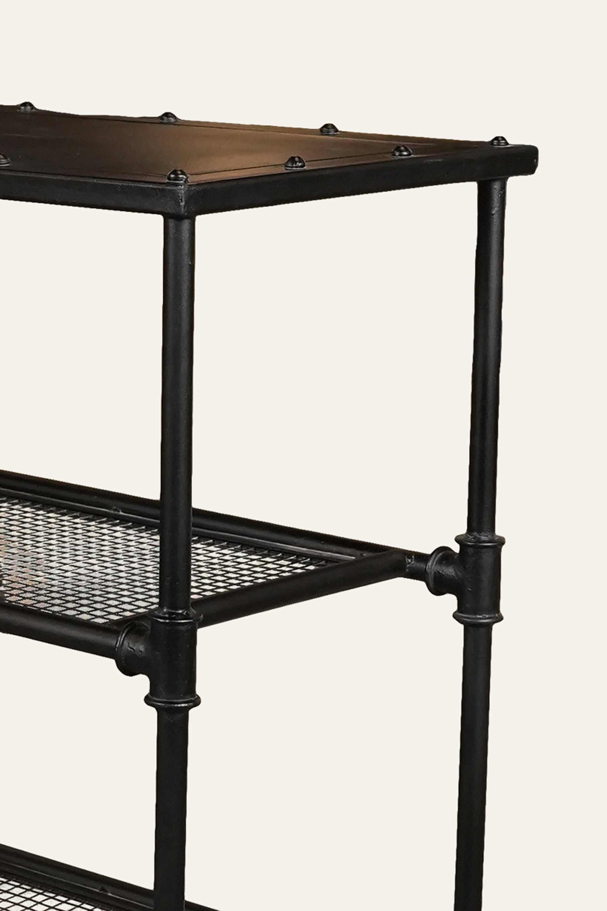 Multi-purpose metal storage rack