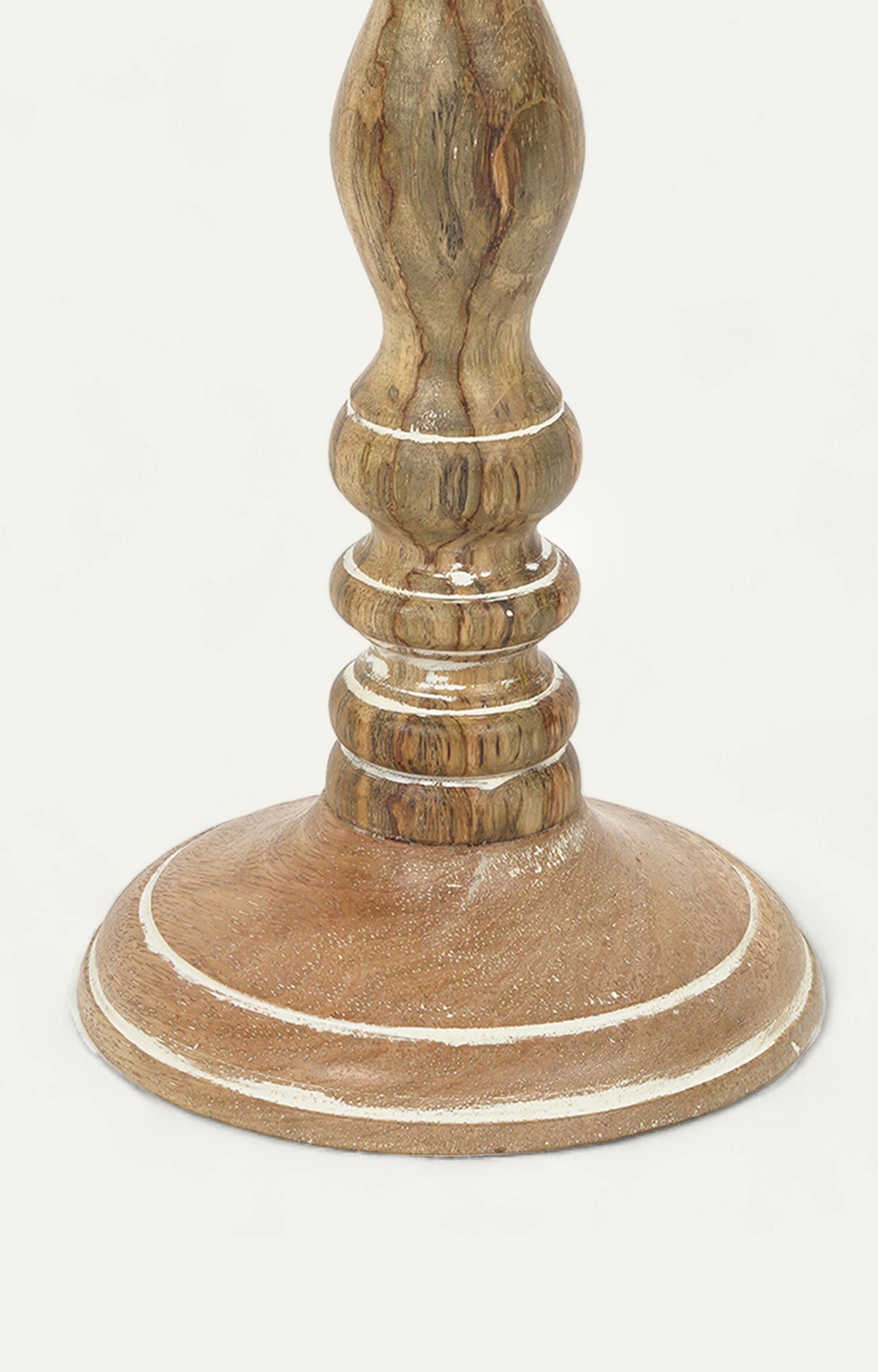 Natural Wood Candle Stand_4