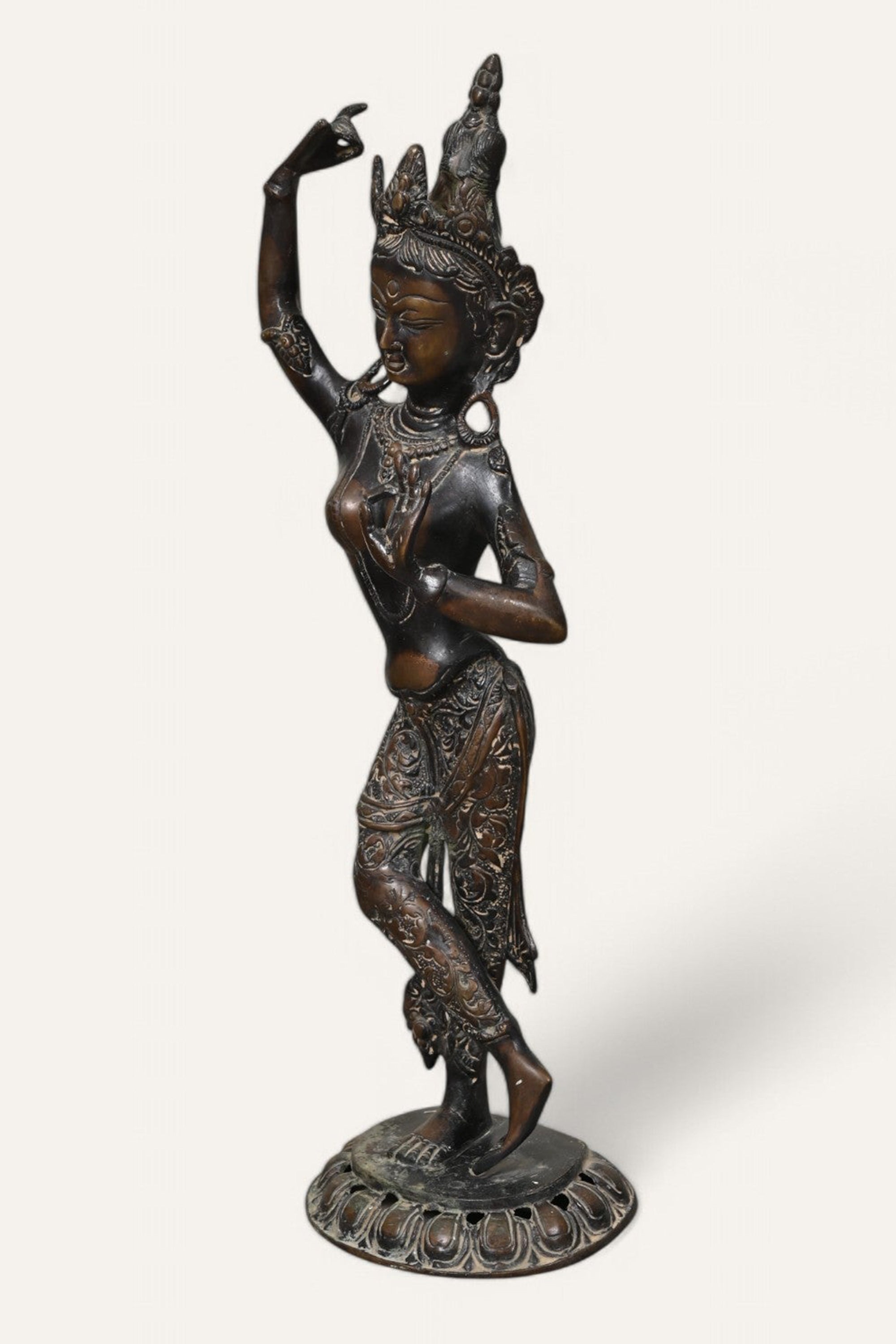 Nritya Tribal Brass Figurine