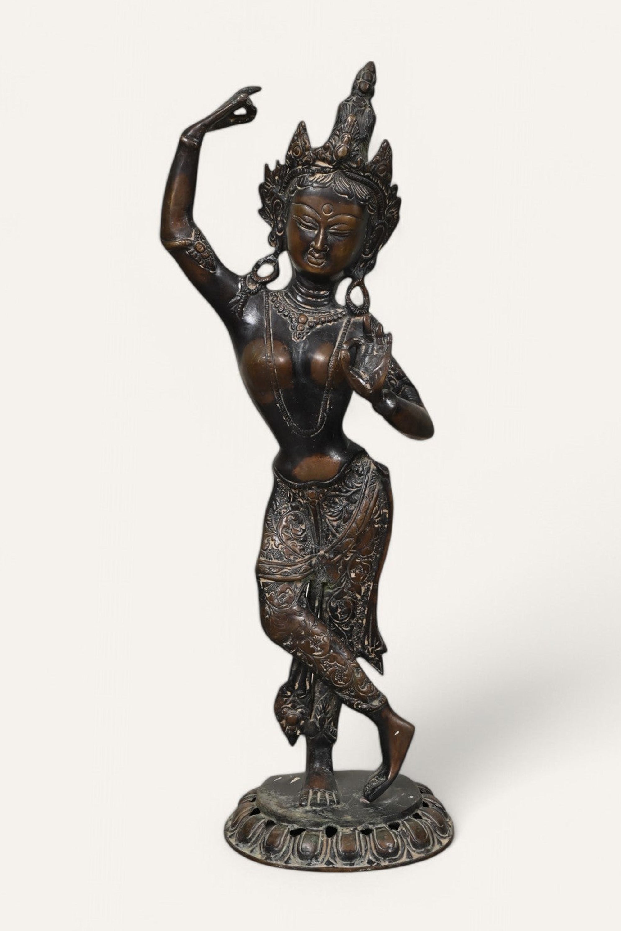 Nritya Tribal Brass Figurine