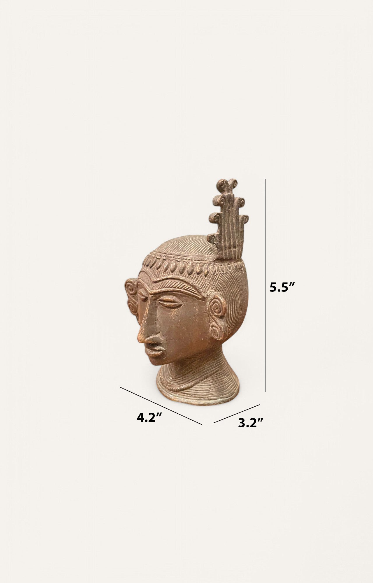 Decorative Gauri Head Sculpture