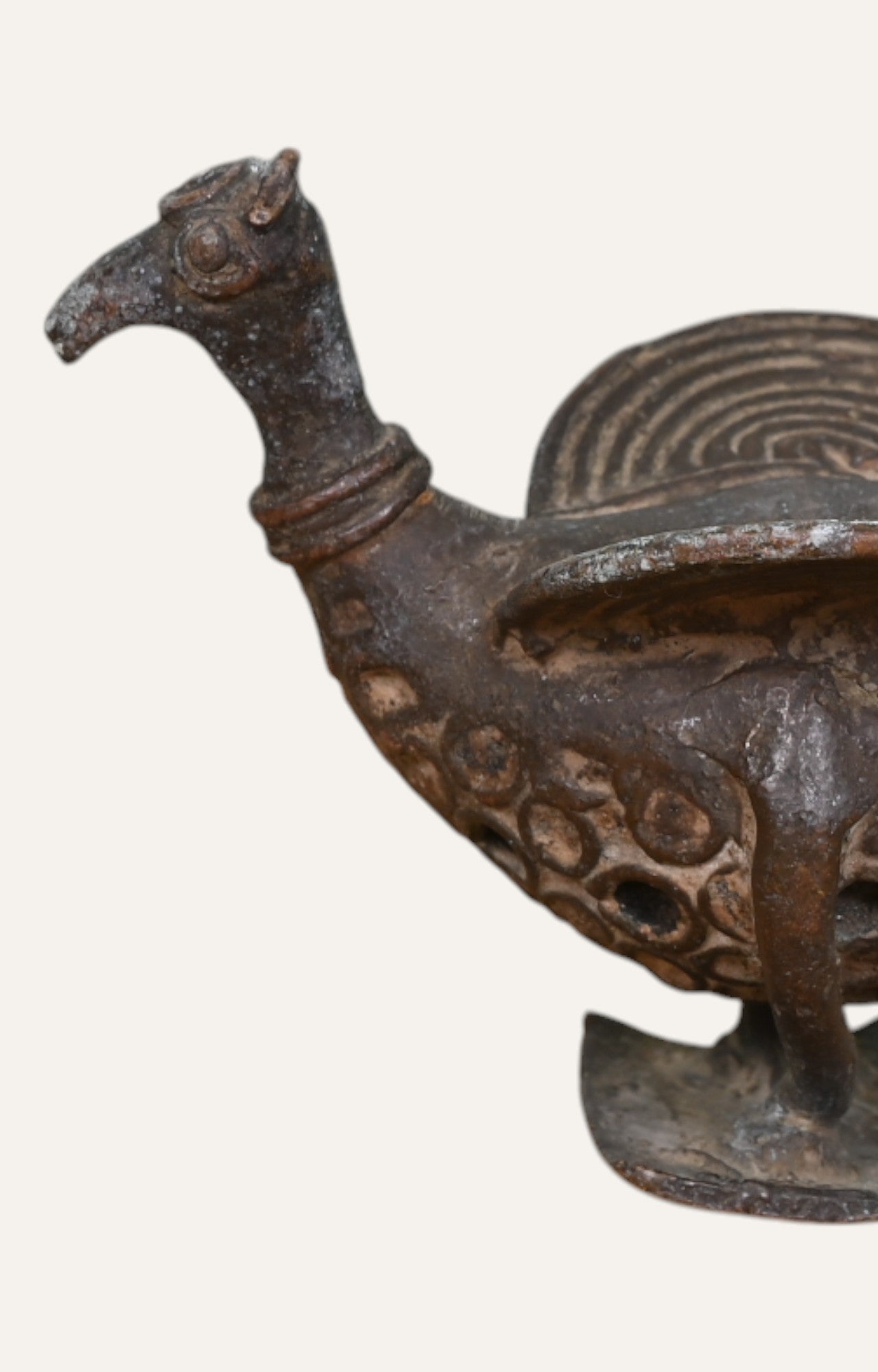 Bird Brass Figurine
