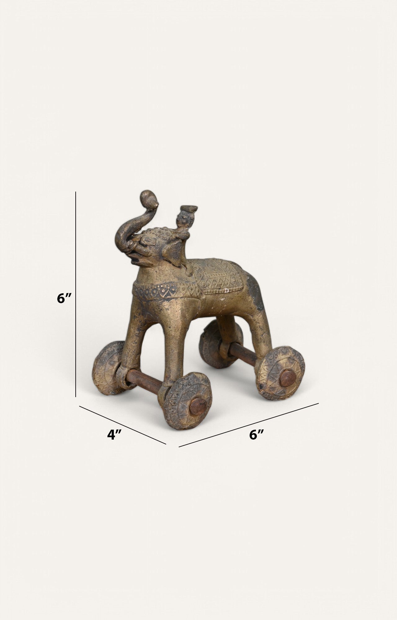 decorative brass elephant