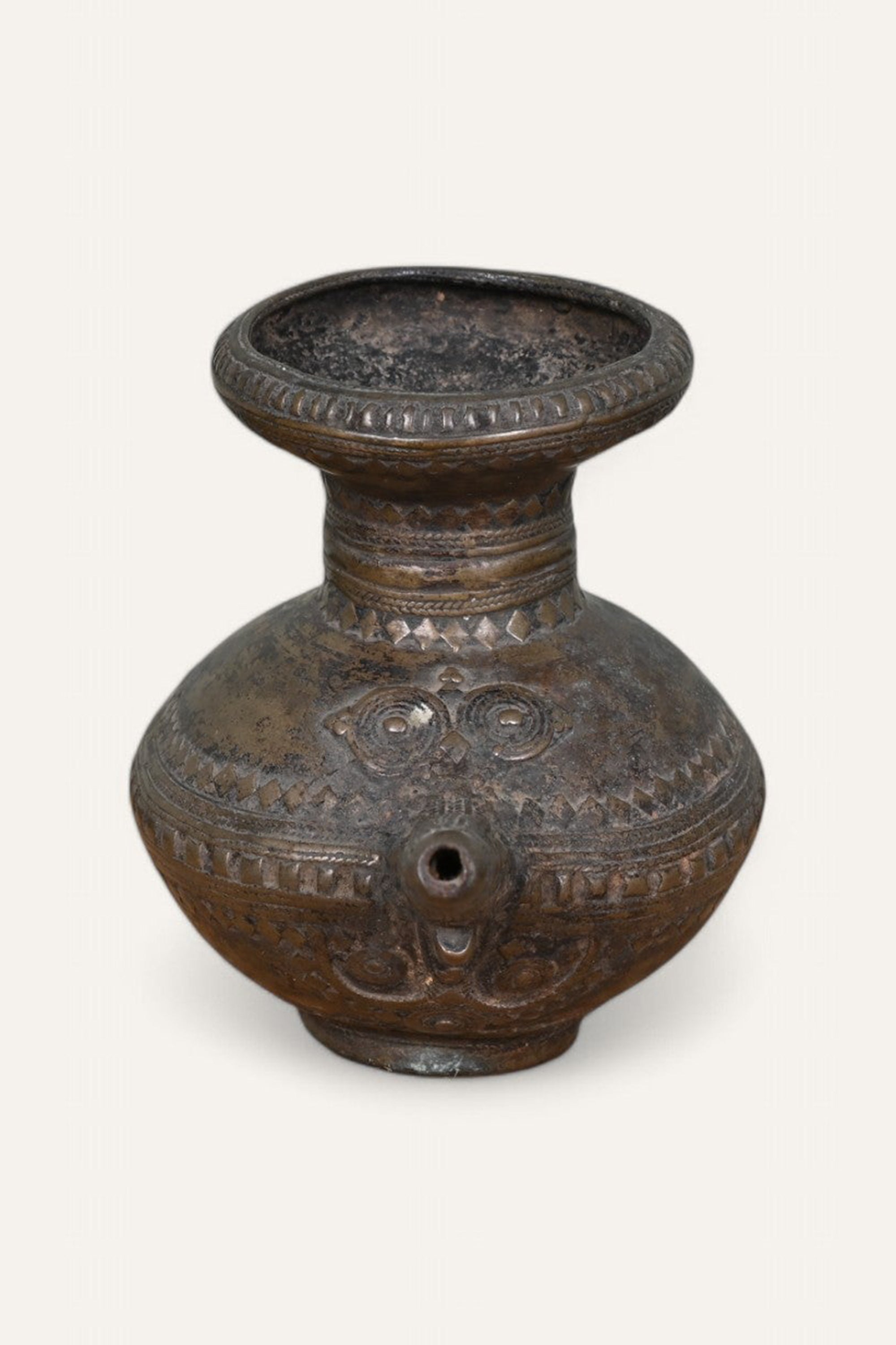Ornate Brass Water Pot