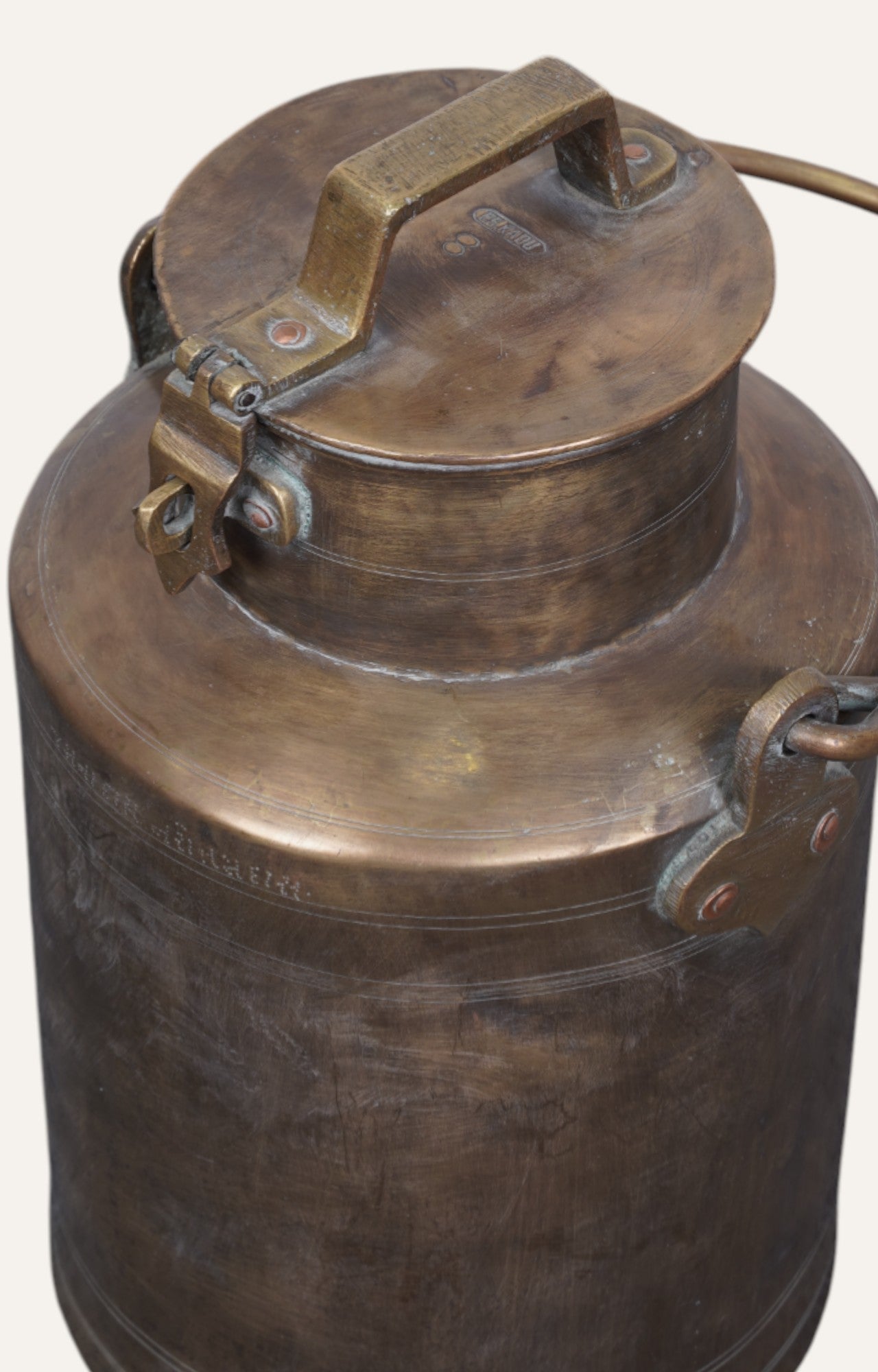 Brass Milk Can