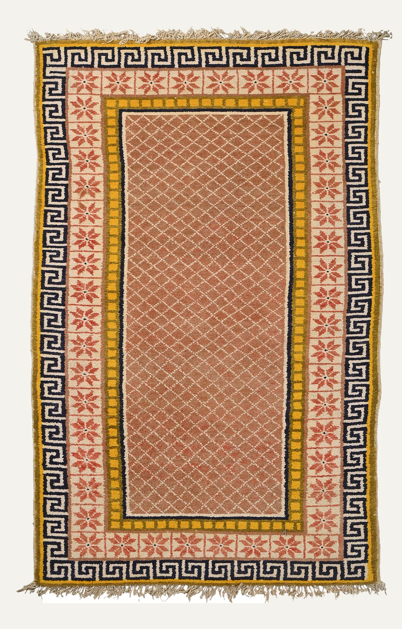 Old Floral Design Carpet