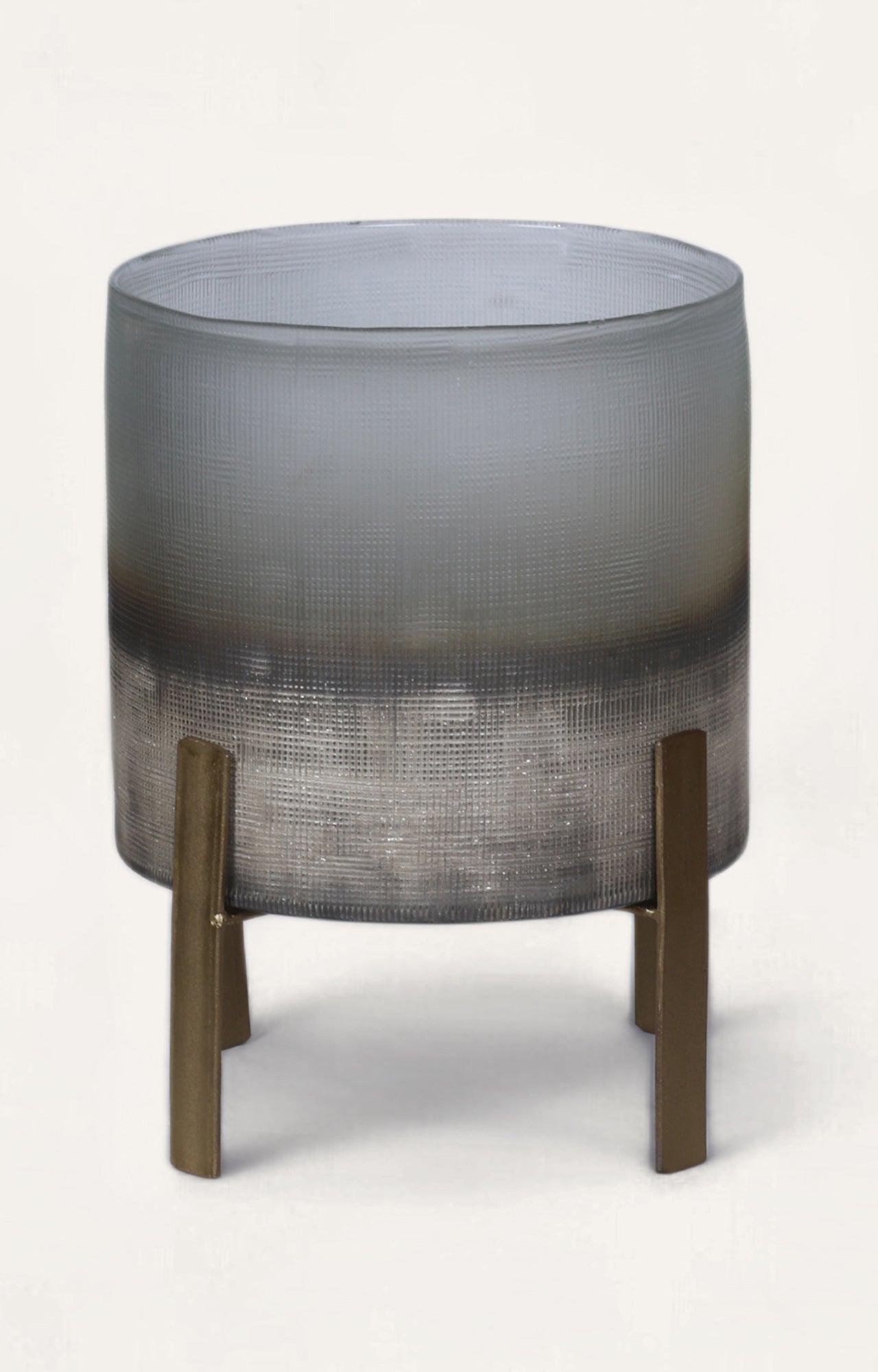 Ombre Glass Candle Holder
