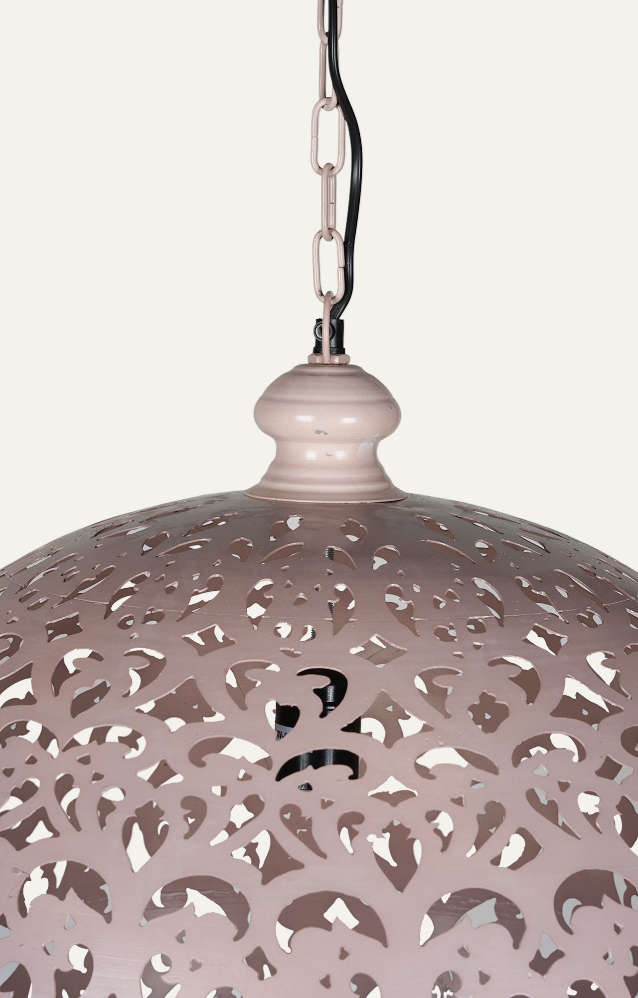 Ornate Spherical Hanging Light_detailed