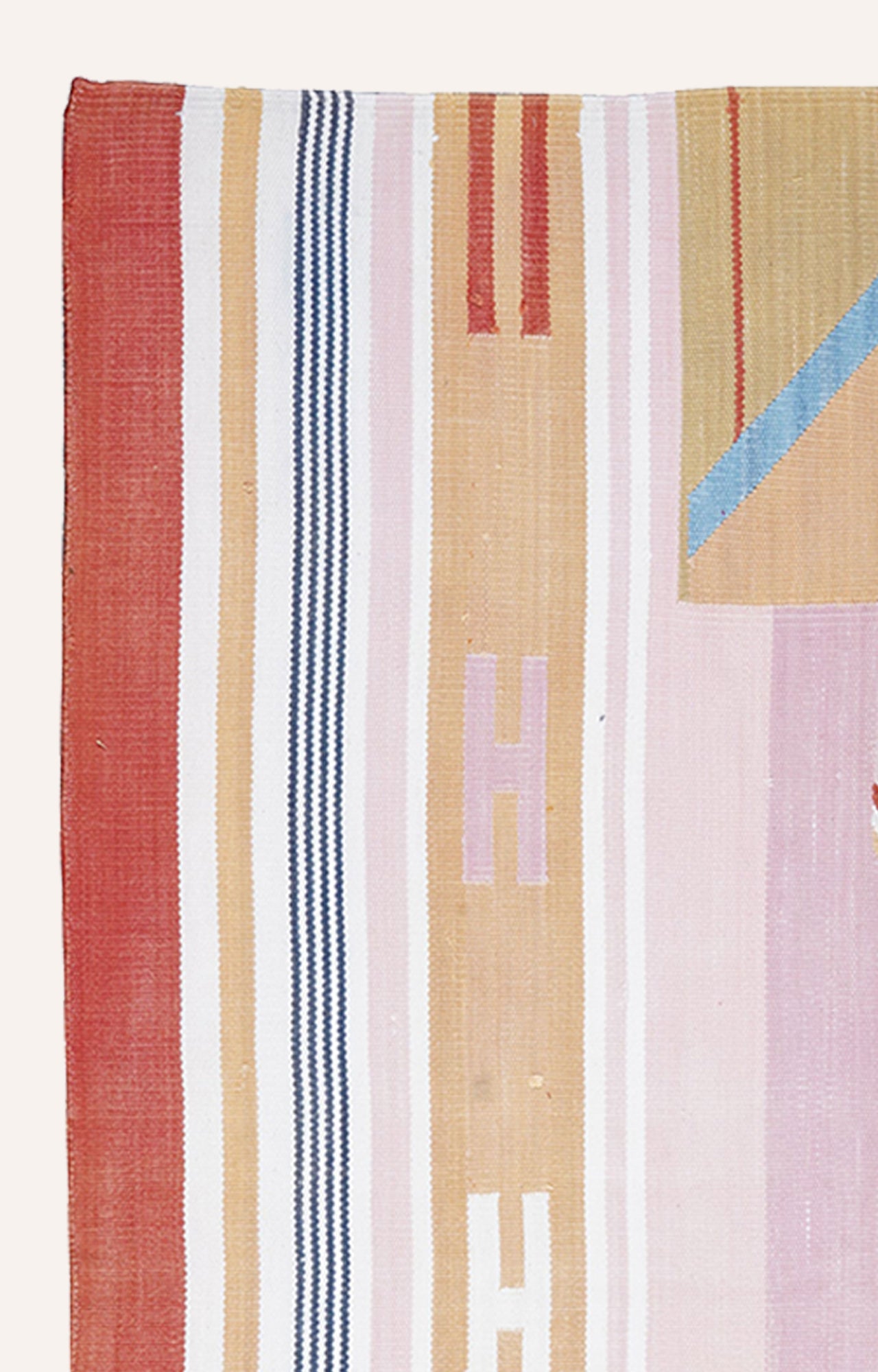 Reversible Flat Weave Prayer Rug