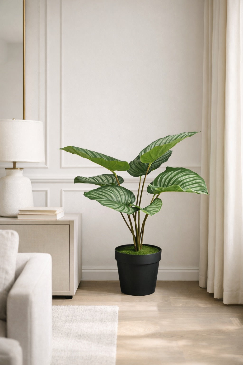 Stripe Leaf Artificial Plant
