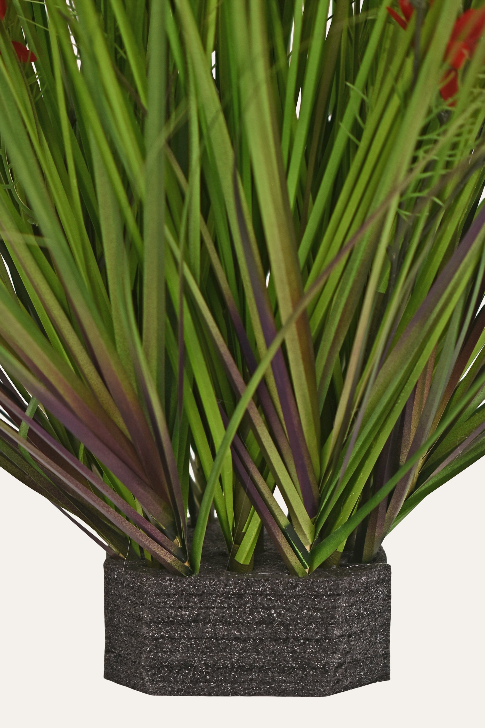 Decorative Crimson Meadow Artificial Grass Plant
